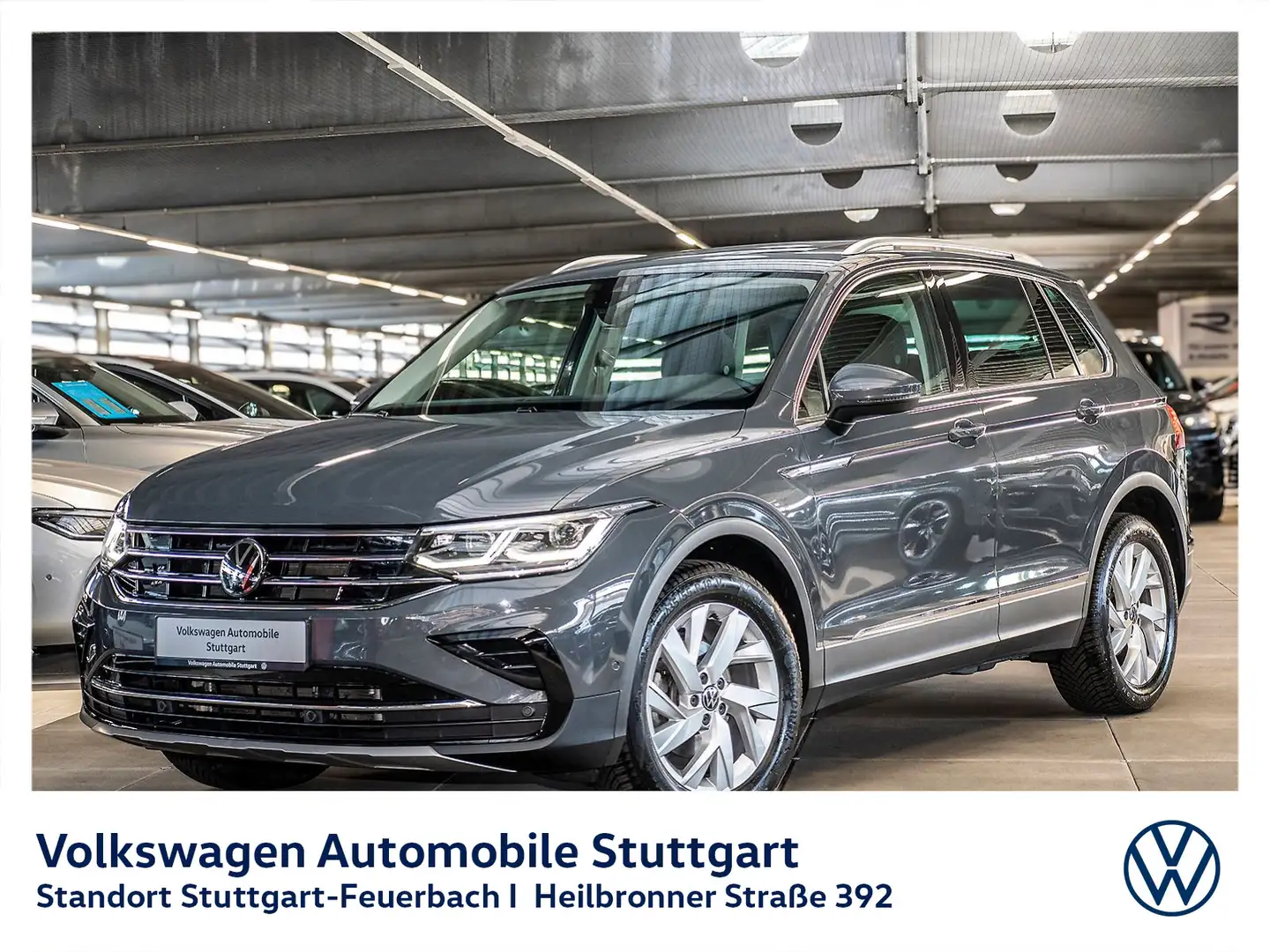 Volkswagen Tiguan Elegance 2.0 TDI DSG Navi Kamera Pano ACC Grau - 2