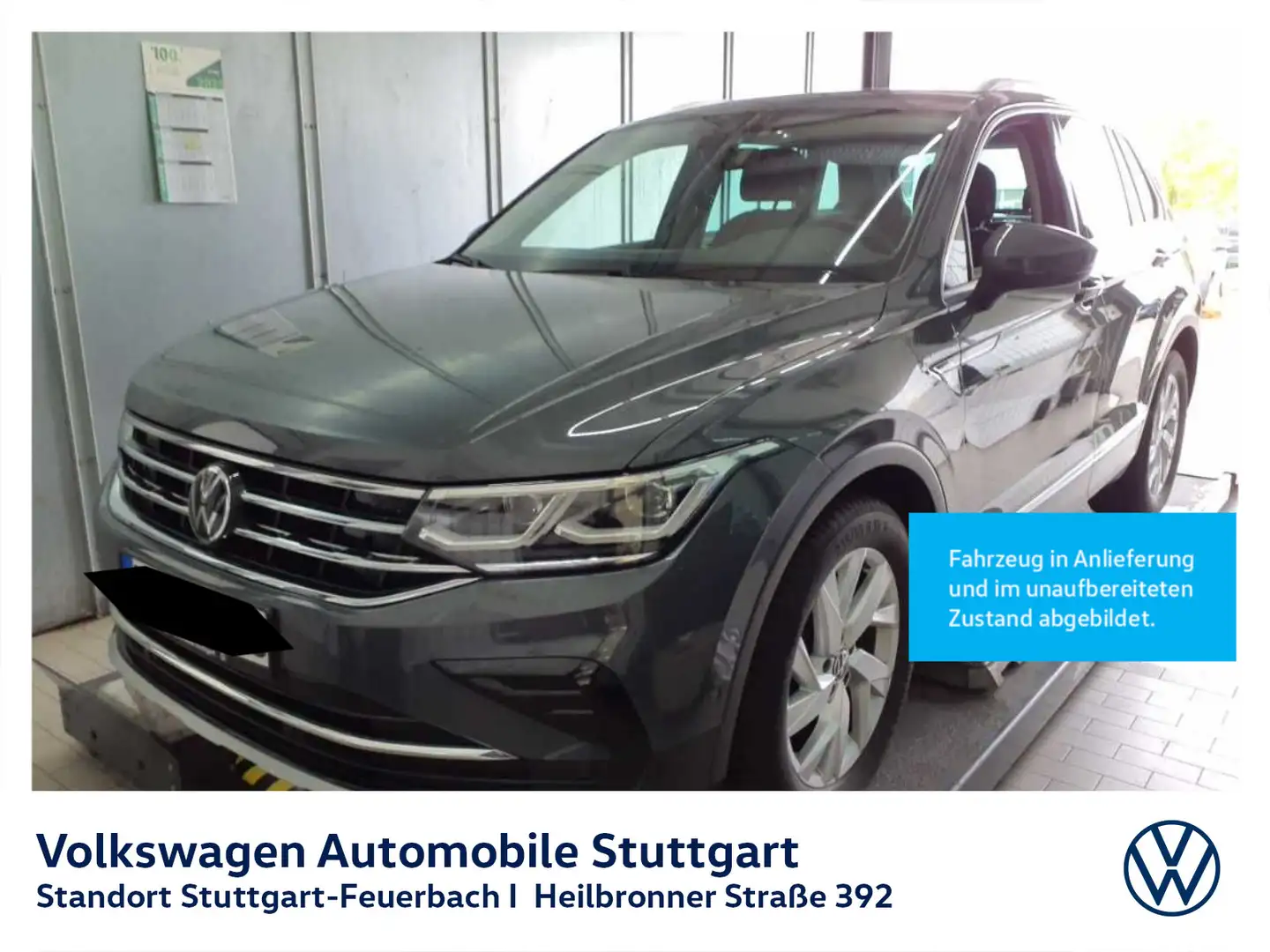 Volkswagen Tiguan Elegance 2.0 TDI DSG Navi Kamera Pano ACC Grau - 1