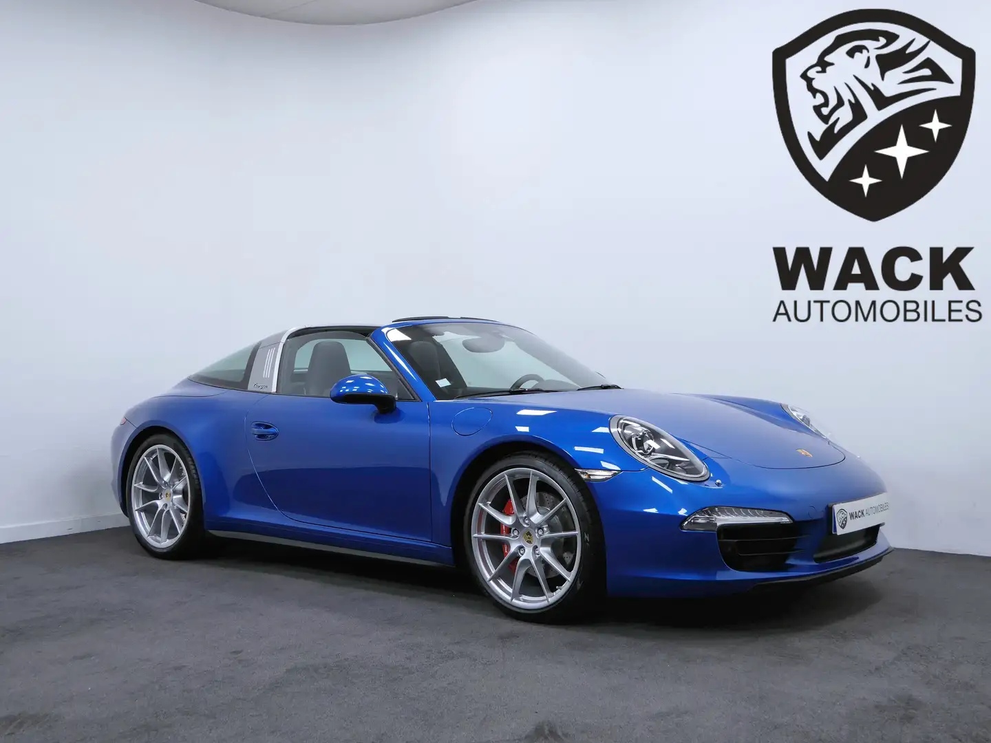 Porsche 911 991.1 TARGA 4S 3.8L 400 CV PDK / 1ÈRE MAIN /PSE Bleu - 1