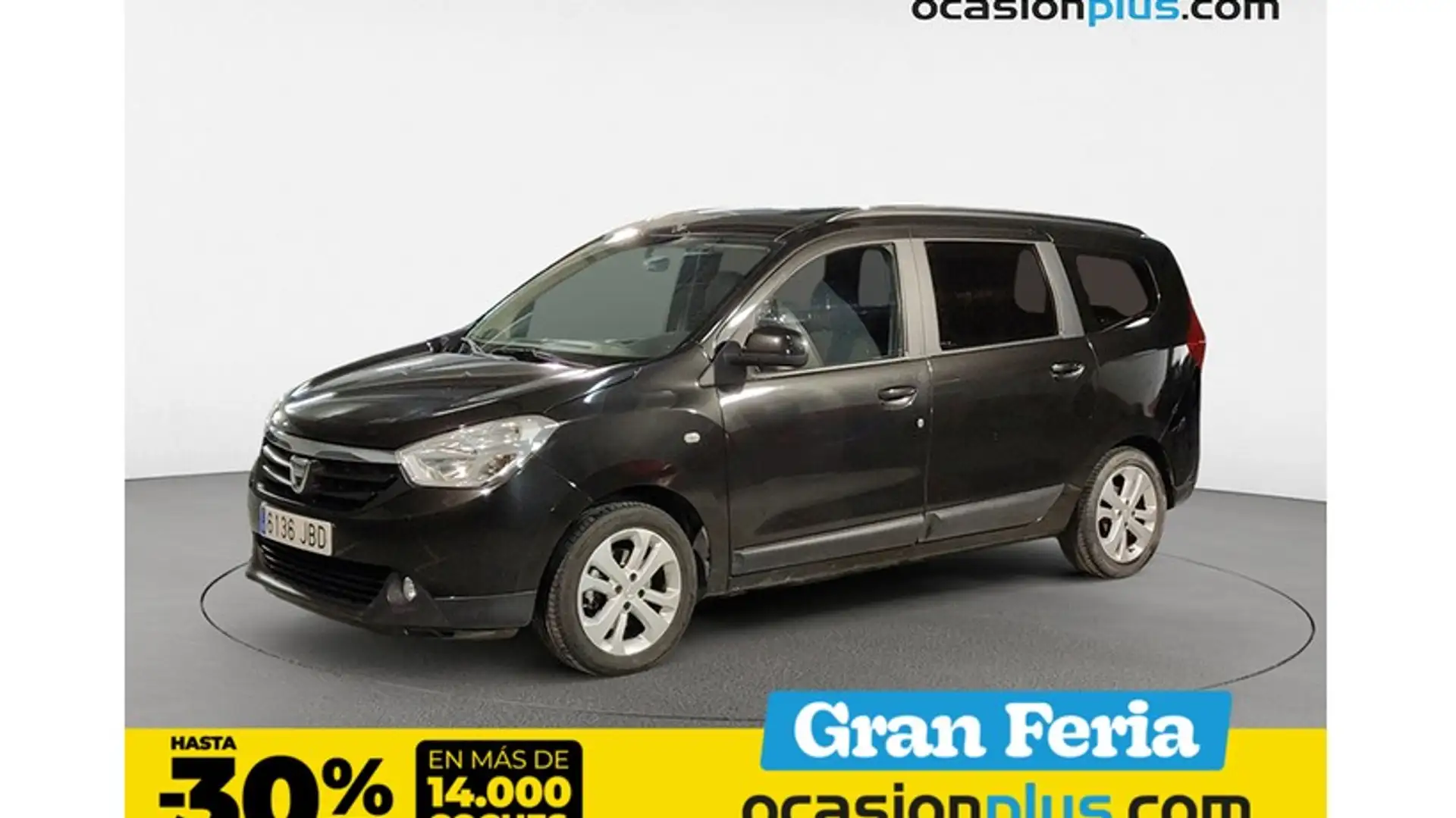 Dacia Lodgy 1.2 TCE Laureate 5pl. Negro - 1