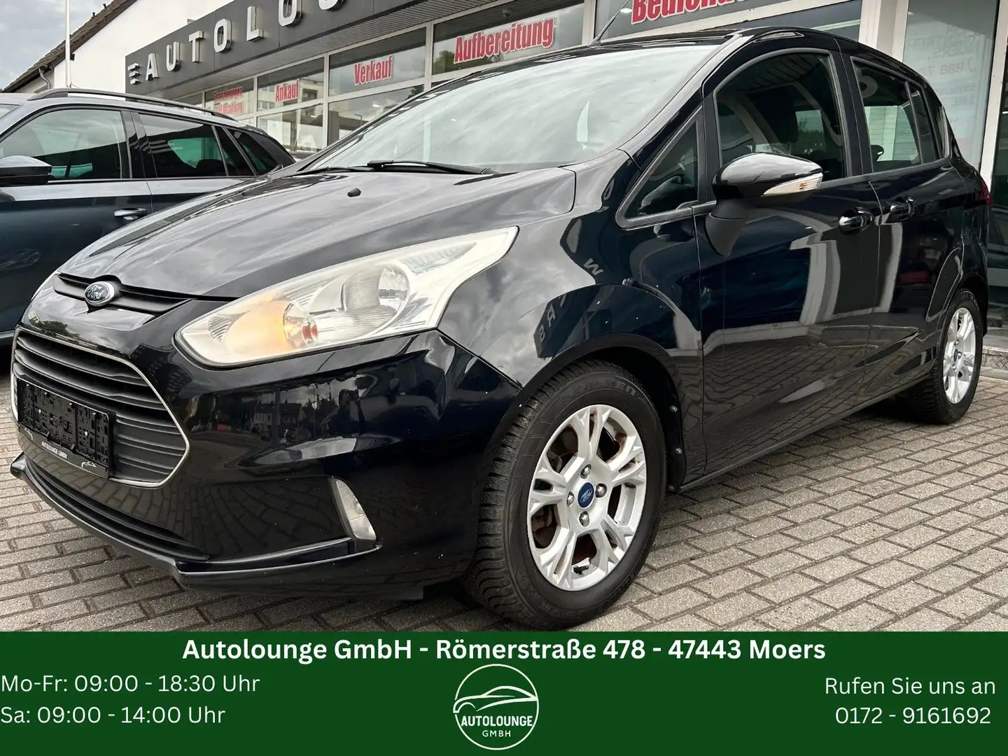 Ford B-Max B-MAX Sync Edition*Bluetooth*PDC*Klima* Zwart - 1