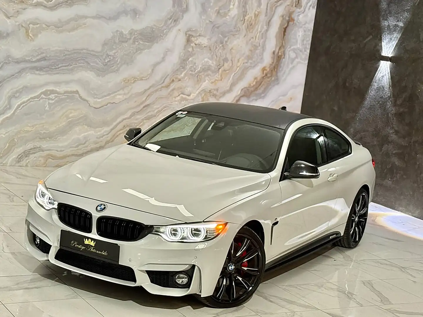 BMW 420 d Coupe * M PAKET * AMBIENTE BELEUCHTUNG * NAVI... Weiß - 2