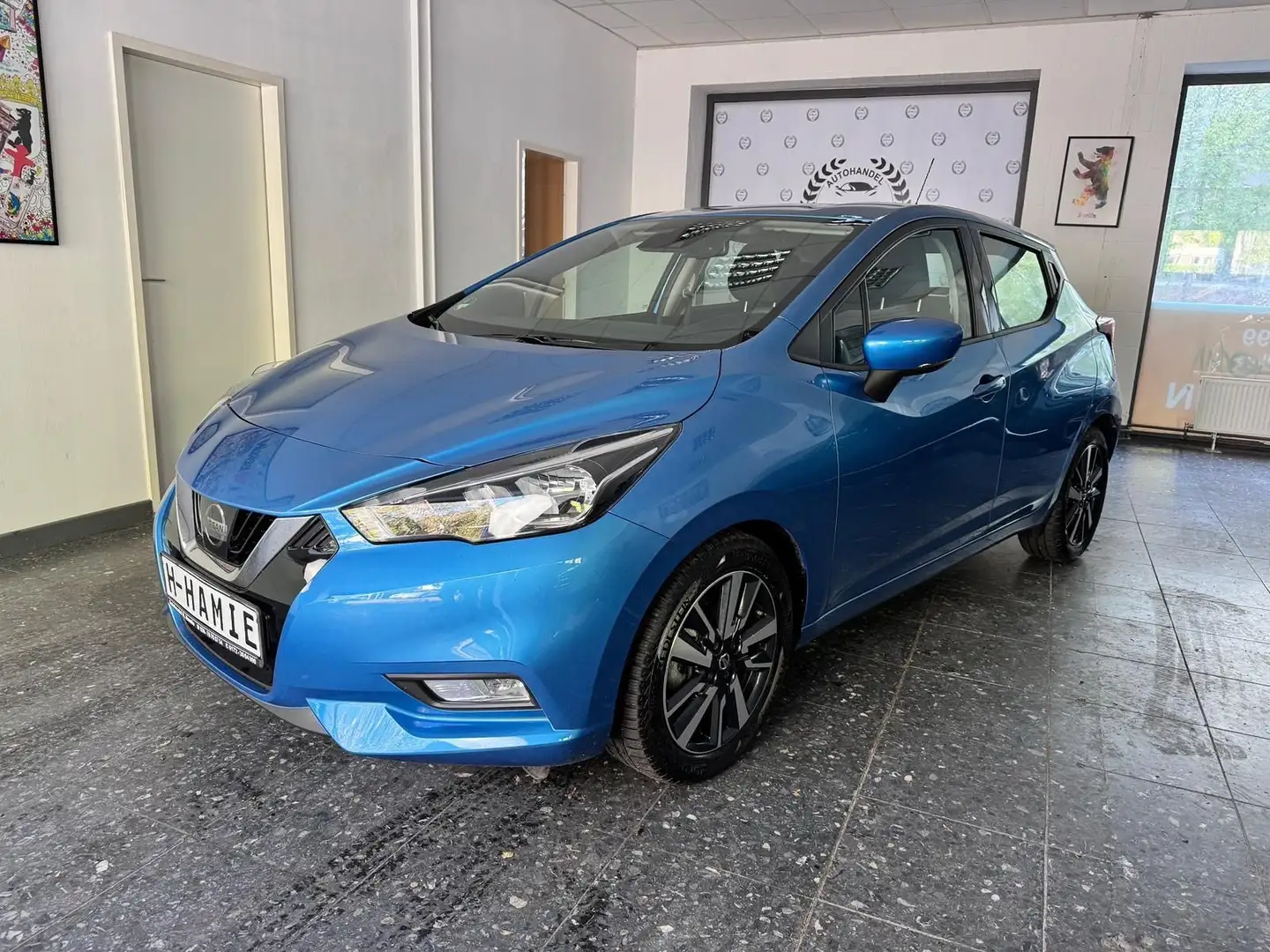Nissan Micra MICRA N-WAY KLIMA 5-TRG SZH KAMERA BT 17TKM SP.A Azul - 1