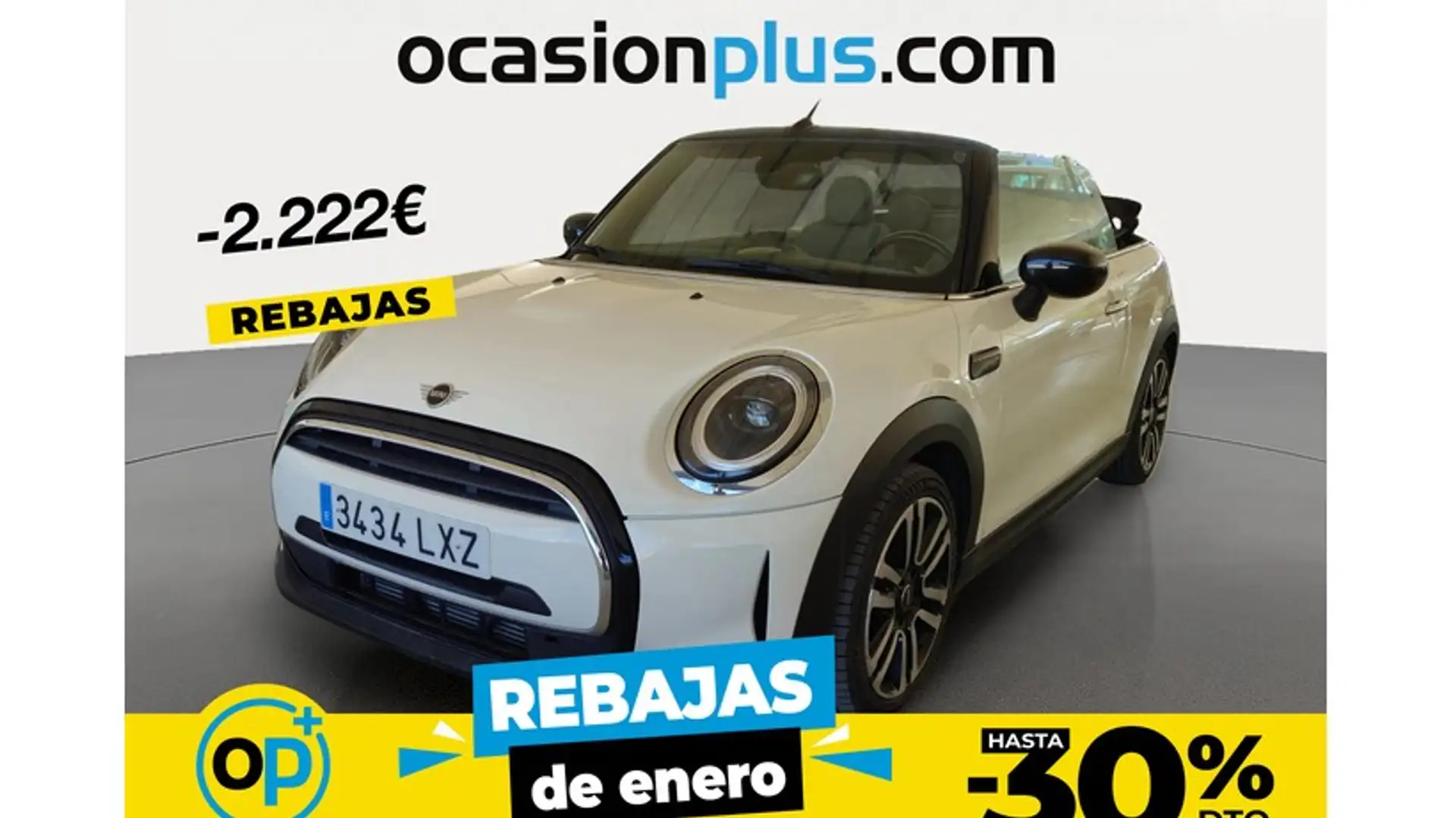 MINI Cooper Cabrio Blanc - 1