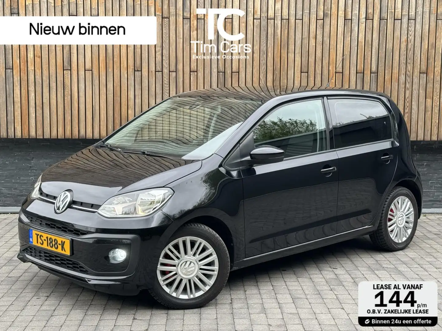Volkswagen up! 1.0 BMT move up! Airco | Stoelverwarming | Bluetoo Noir - 1