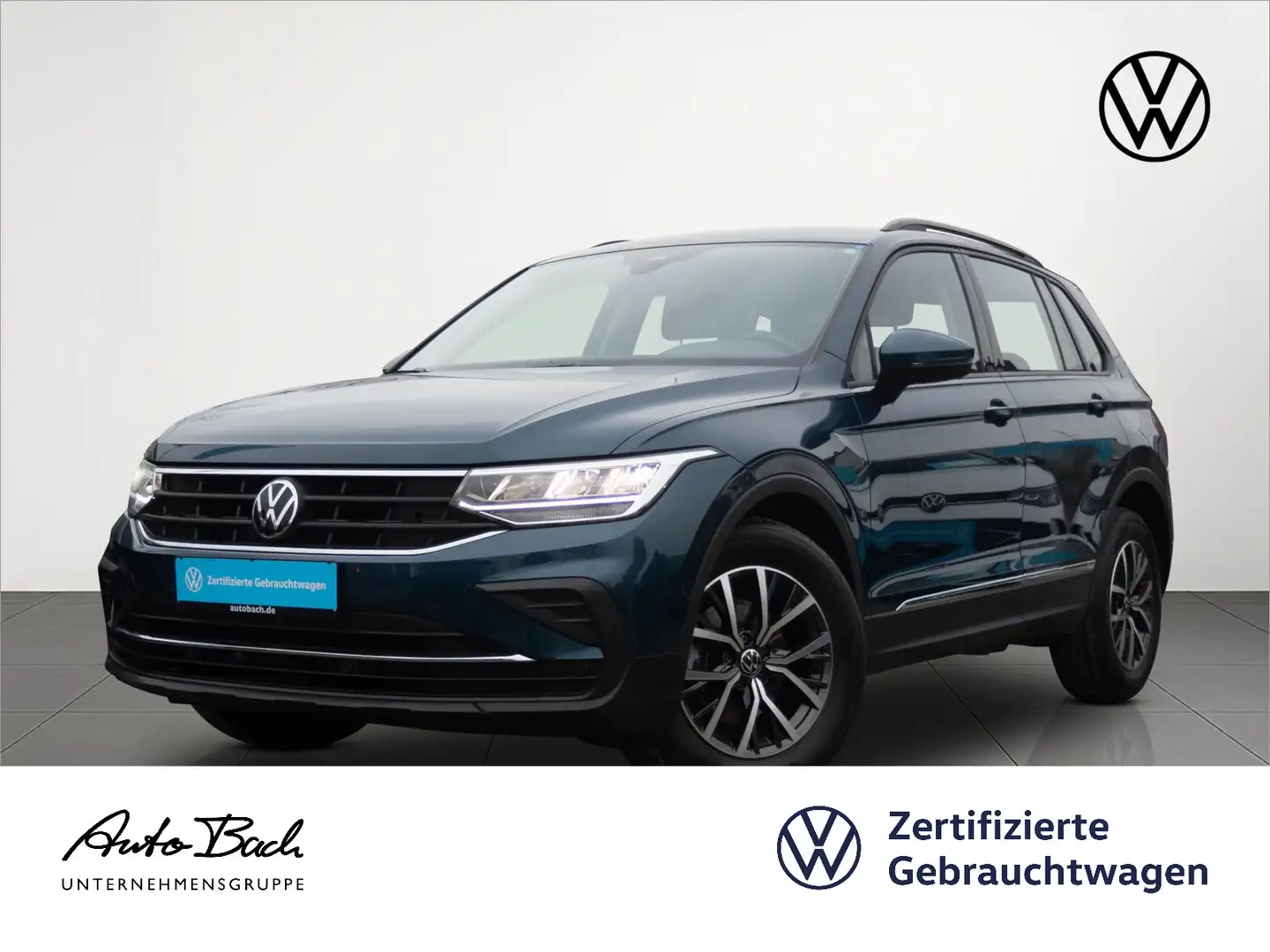 Volkswagen Tiguan Life 1.5TSI Navi LED Standhzg ACC CarPlay Blau - 1