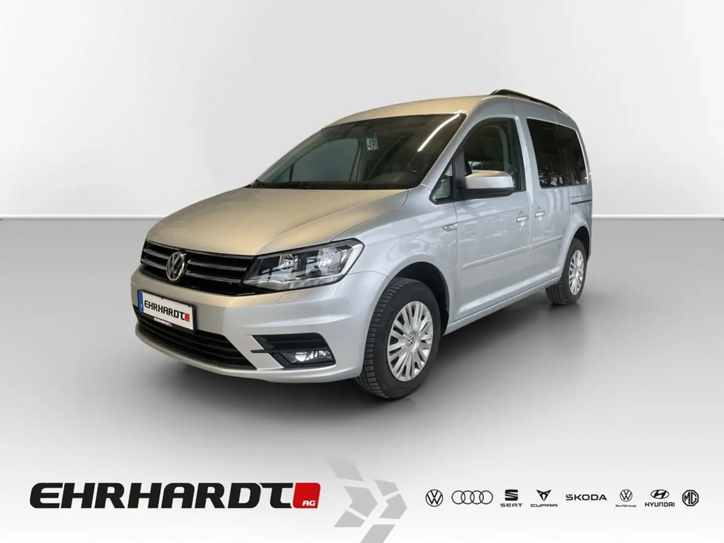 Volkswagen Caddy 2.0 TDI Comfortline STHZG*NAVI*2 SCHIEBETÜREN*K... Silber - 1