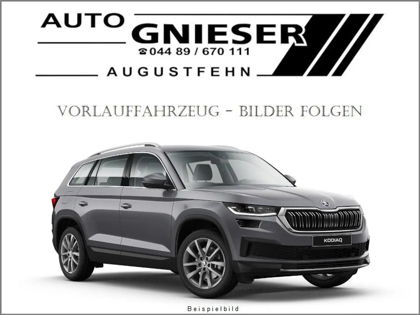 Skoda Kodiaq 2.0 TDI DSG Selection 7-Sitzer ACC/LED/PDC/SHZ/... Grau - 1