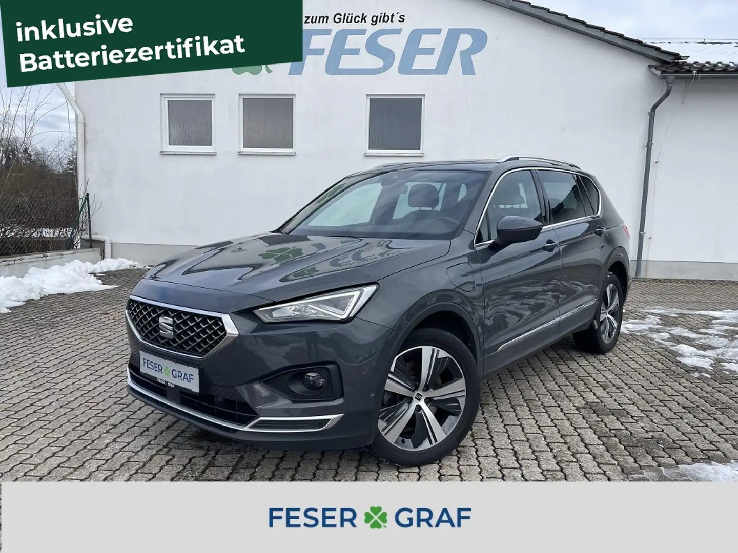 SEAT Tarraco Xperience 1.4 e-Hybrid ACC AHK PANO Grau - 1