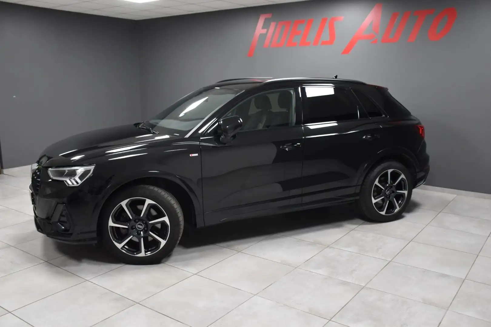 Audi Q3 40 TDI 200 QUATTRO S-LINE EXTENTION DE GARANTIE 06/2027 Schwarz - 2