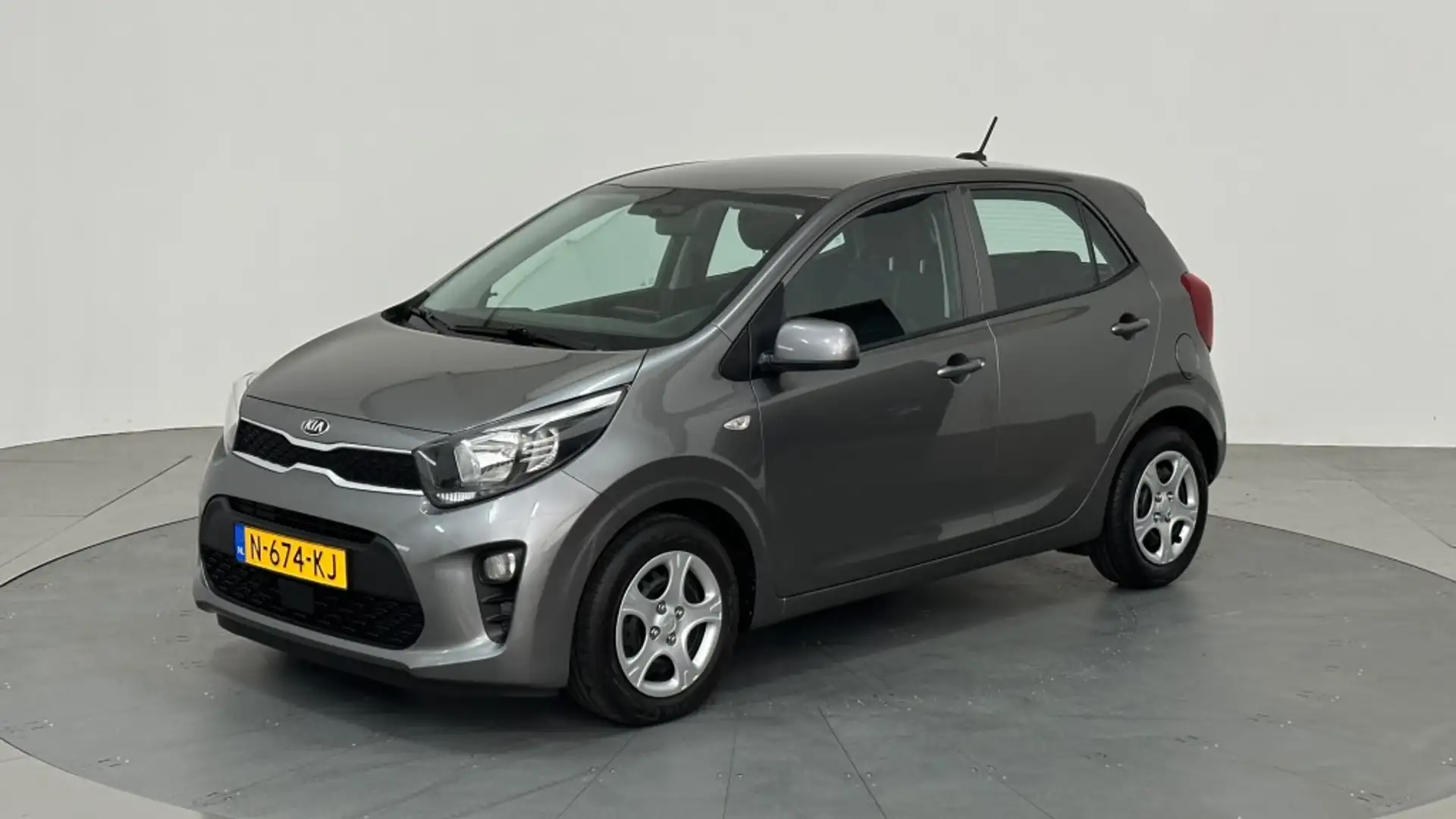 Kia Picanto 1.0 DPI COMFORTLINE CRUISE DAB Gris - 2