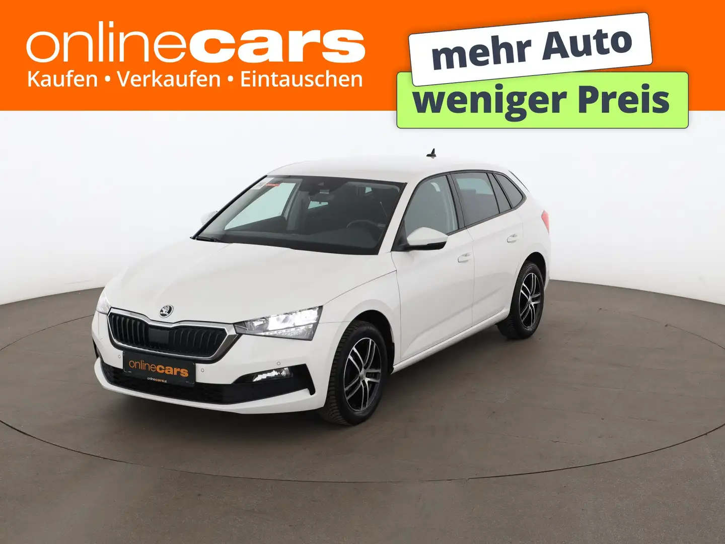 Skoda Scala 1.0 TSI Ambition LED RADAR SITZHZG ASSIST Weiß - 1