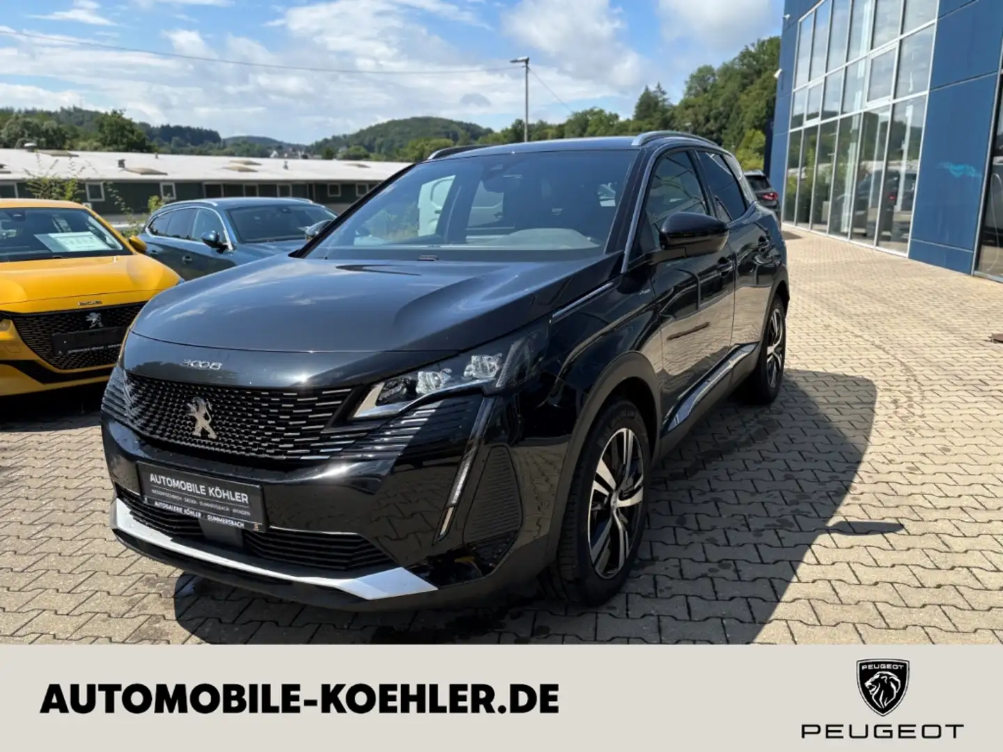 Peugeot 3008 GT PLug IN Hybrid 225 360° KAMERA DAB KLIMA Negro - 1