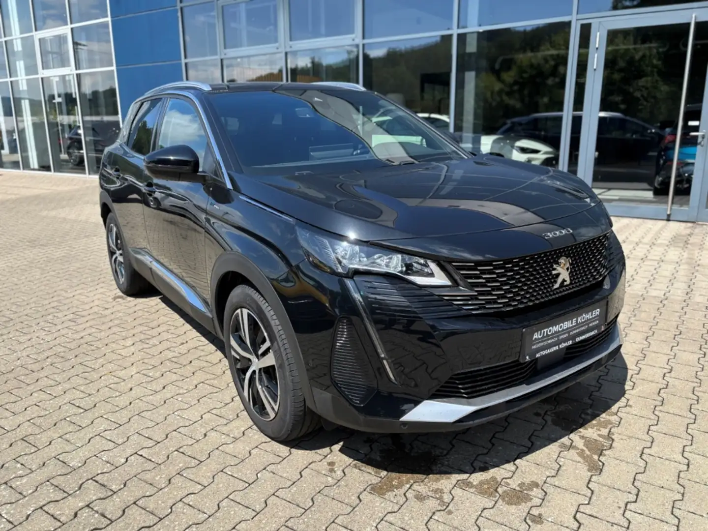 Peugeot 3008 GT PLug IN Hybrid 225 360° KAMERA DAB KLIMA Negro - 2