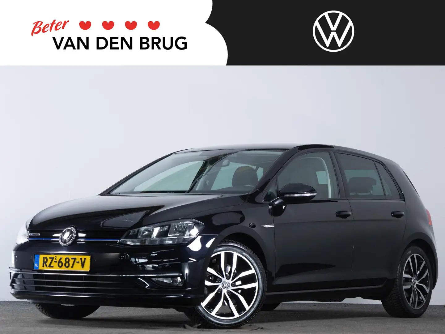 Volkswagen Golf 1.5 TSI 130 PK Comfortline | Navigatie | Adaptieve Zwart - 1