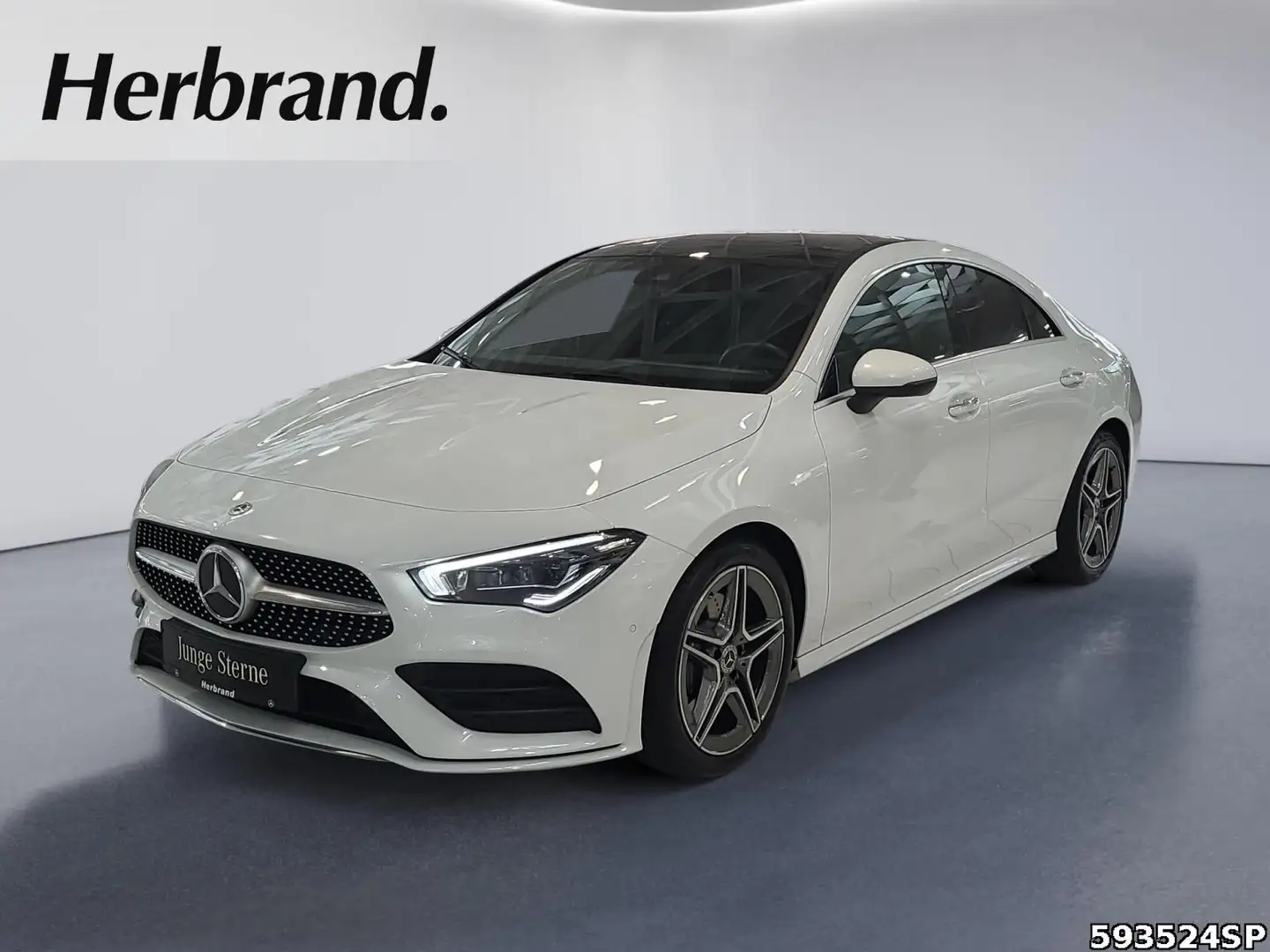 Mercedes-Benz CLA 220 d AMG PANORAMA MBEAM KAMERA KEYLESS-GO Weiß - 1