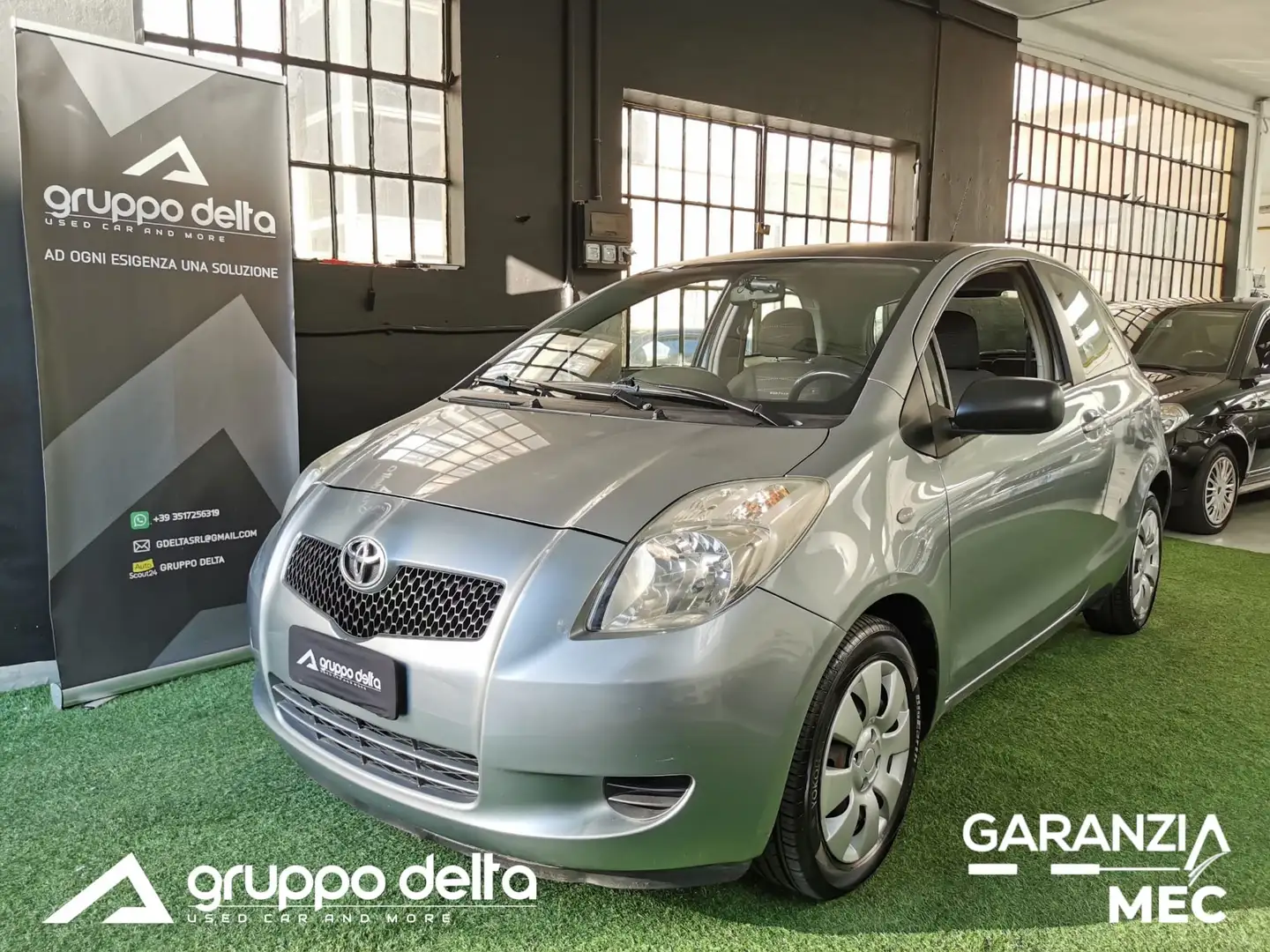 Toyota Yaris Yaris II 1.0 Sol KM 78874 UNICOPROPRIETARIO Argent - 1