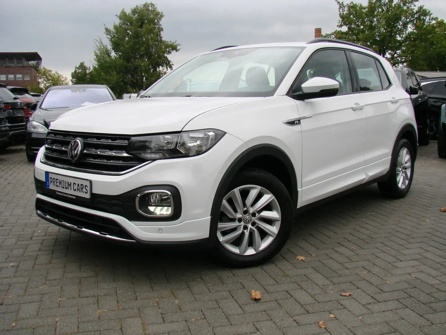 Volkswagen T-Cross 1.0TSI R-Line Navi Spurpaket App-Connect Weiß - 2