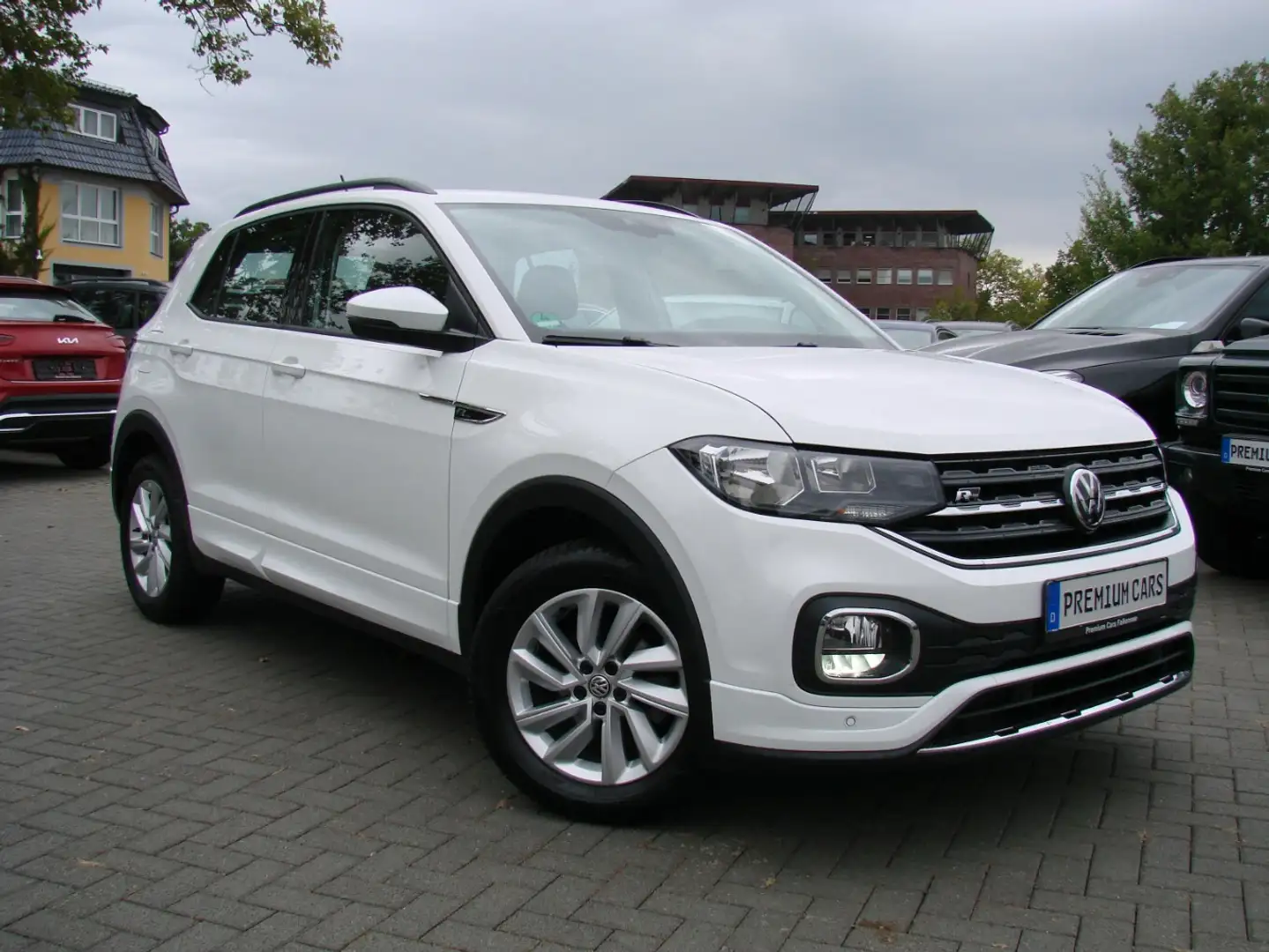 Volkswagen T-Cross 1.0TSI R-Line Navi Spurpaket App-Connect Weiß - 1