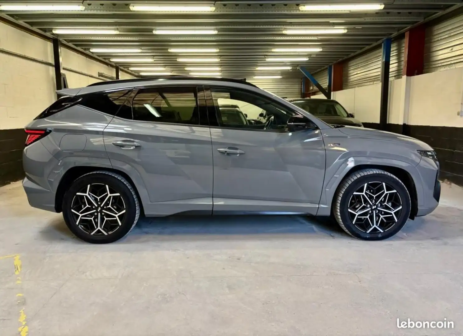 Hyundai TUCSON 1.6 T-GDI 265 ch HTRAC Plug-in N-Line Executive BVA6 FULL OPTIONS Gris - 2