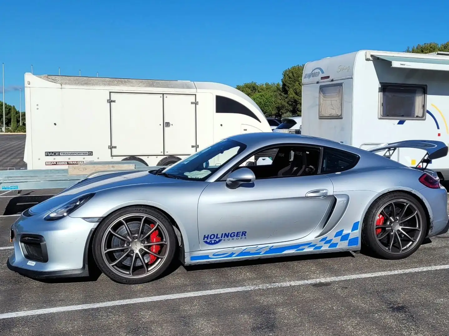 Porsche Cayman GT4 3.8i 385 Argent - 1