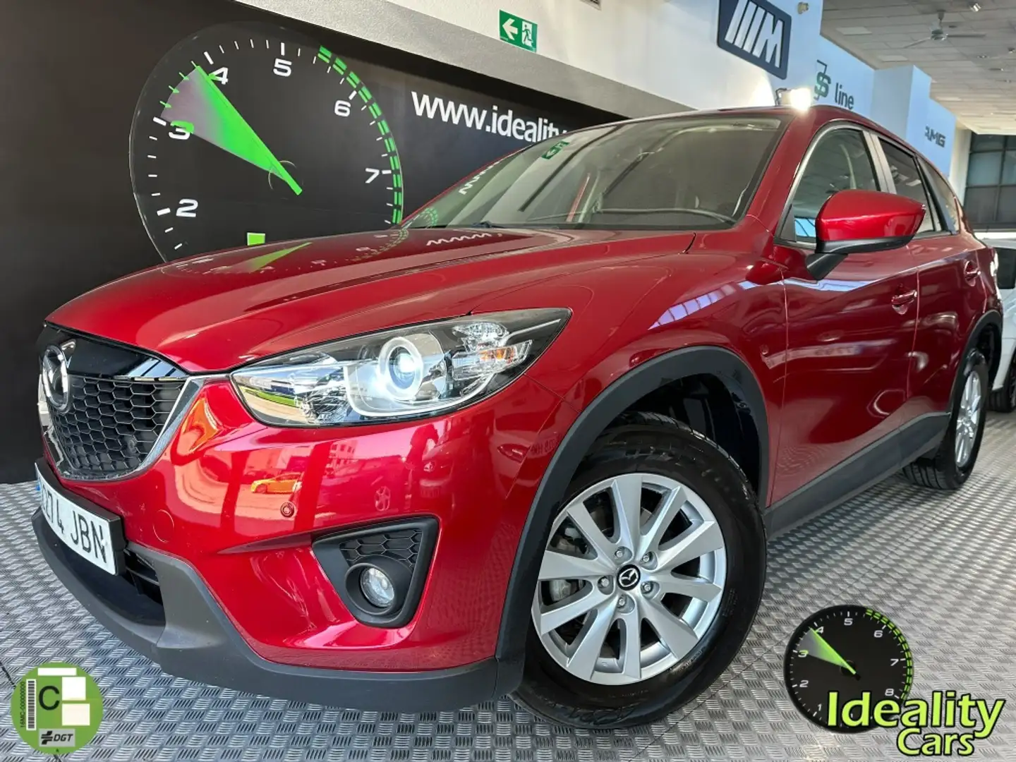 Mazda CX-5 2.2DE Style + Navegador 2WD Rojo - 1