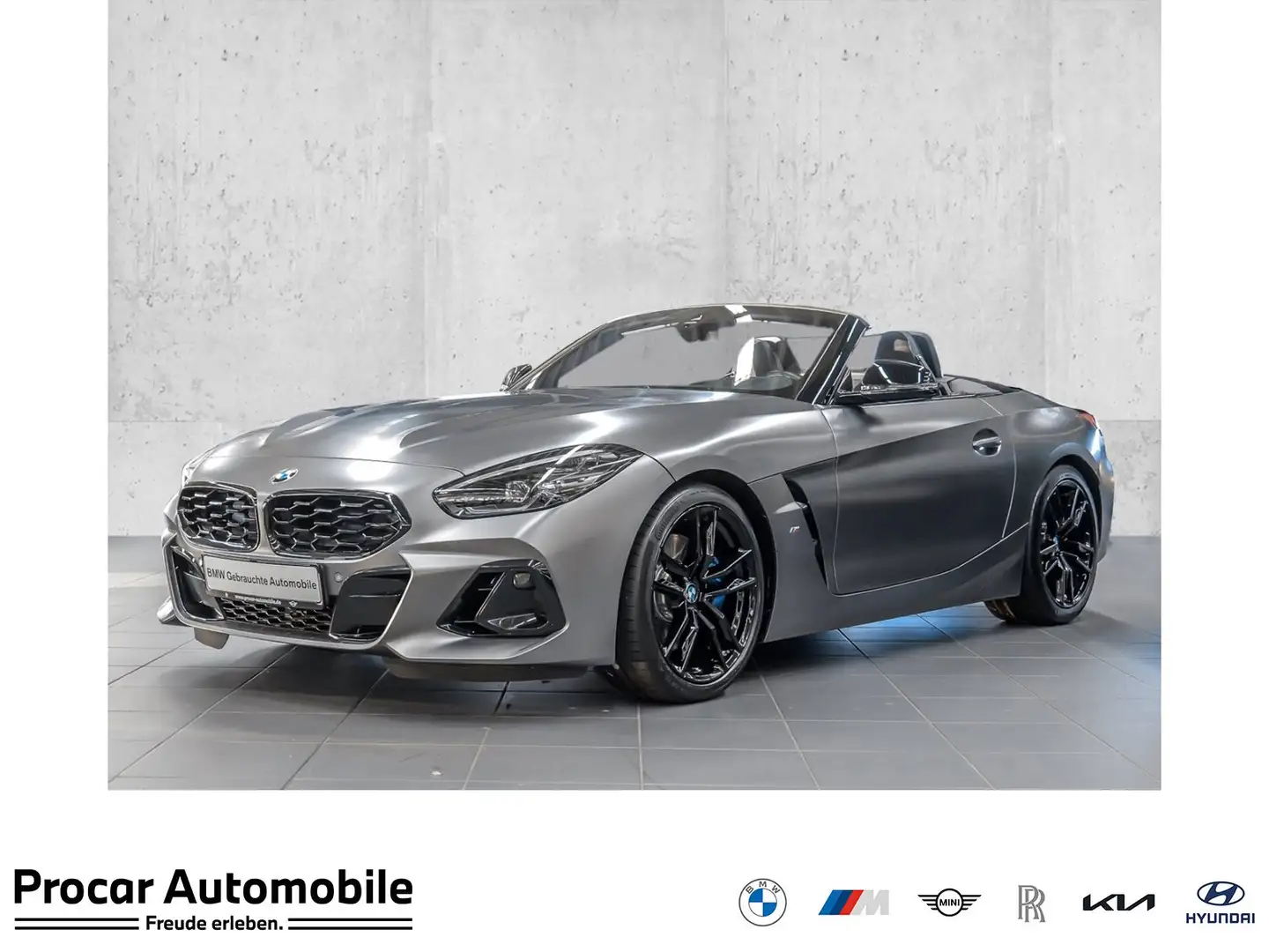 BMW Z4 M40i HUD NAVI LED Sound Syst. PDC V+H DAB LM Grau - 1