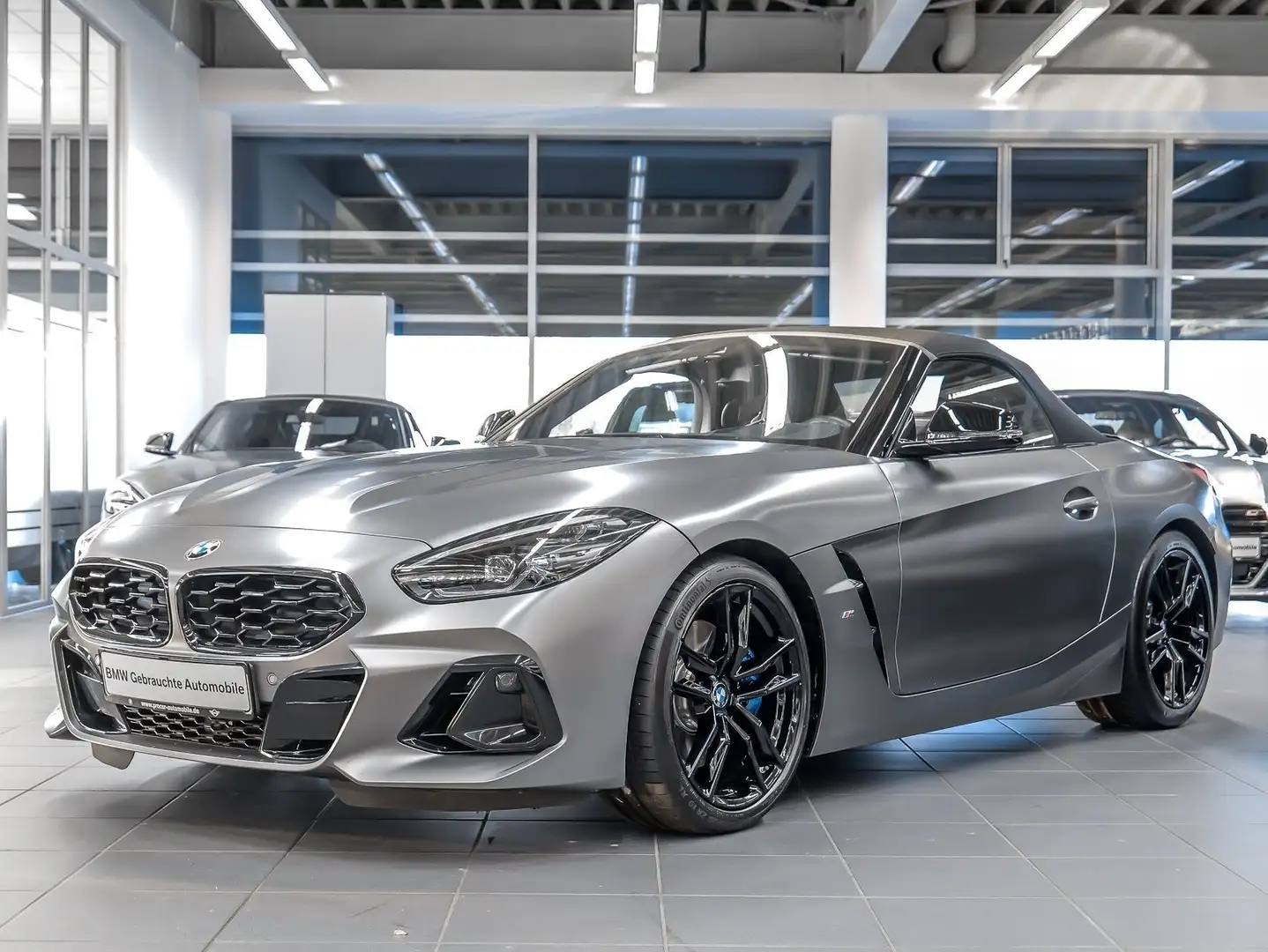 BMW Z4 M40i HUD NAVI LED Sound Syst. PDC V+H DAB LM Grau - 2