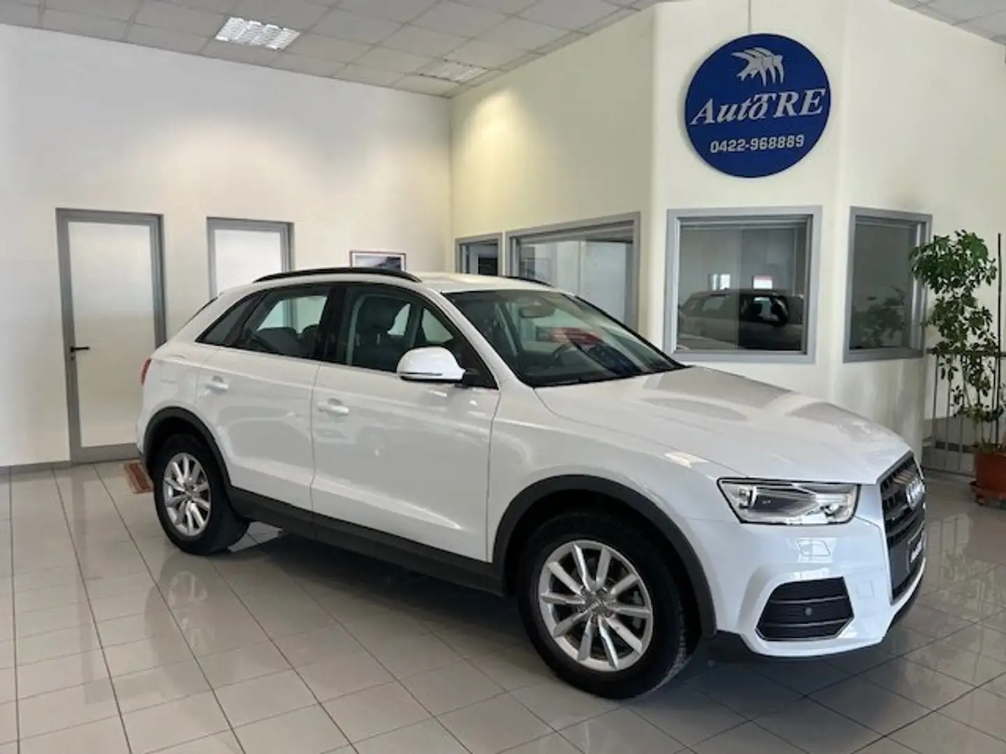 Audi Q3 Q3 2.0 tdi Business quattro 184cv s-tronic Blanc - 1