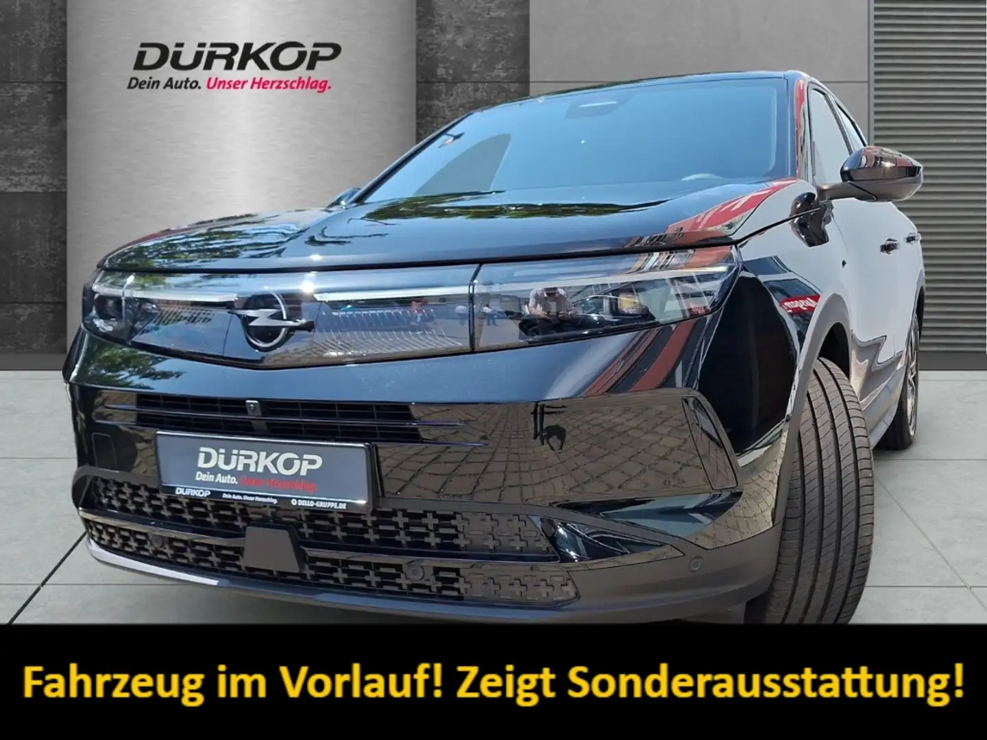 Opel Grandland 1.2 MHEV 107kW Edition Komfort-Paket Elektr. Heckk Zwart - 1