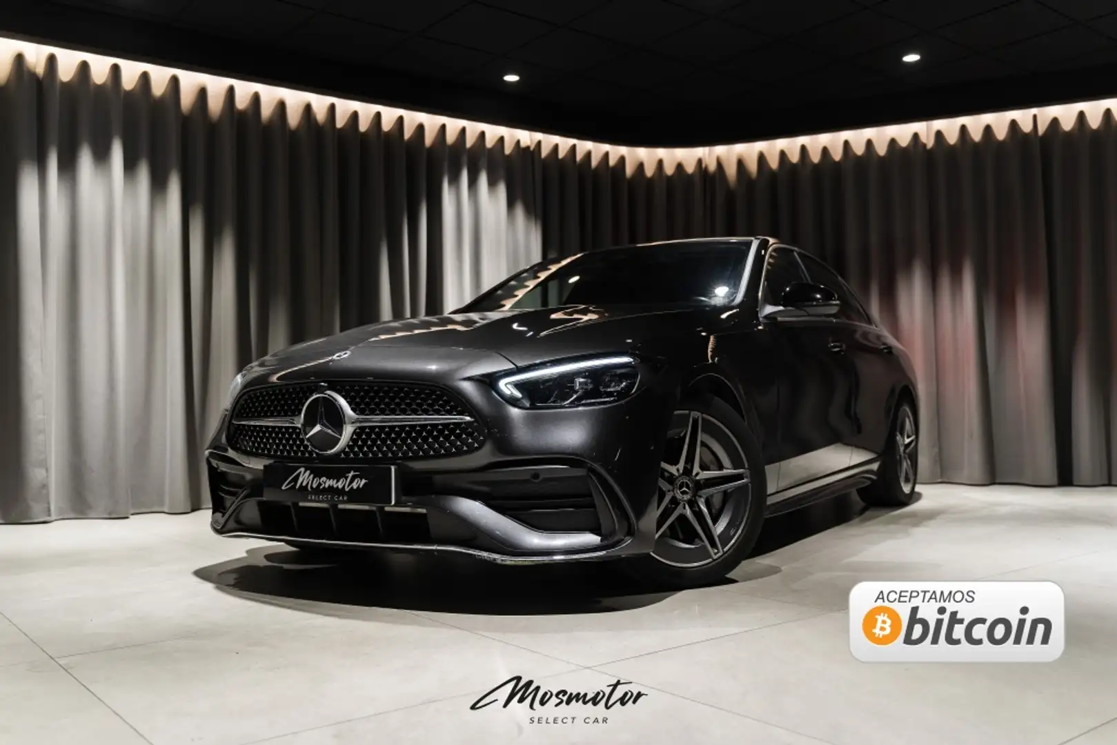 Mercedes-Benz C 200 200d 9G-Tronic Gris - 1