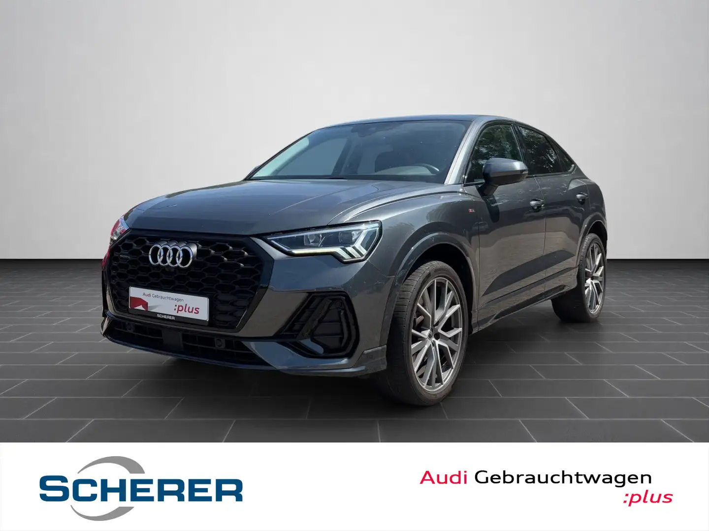 Audi Q3 S line 40 TFSI S-TRONIC AHK PANO 36 Grau - 1