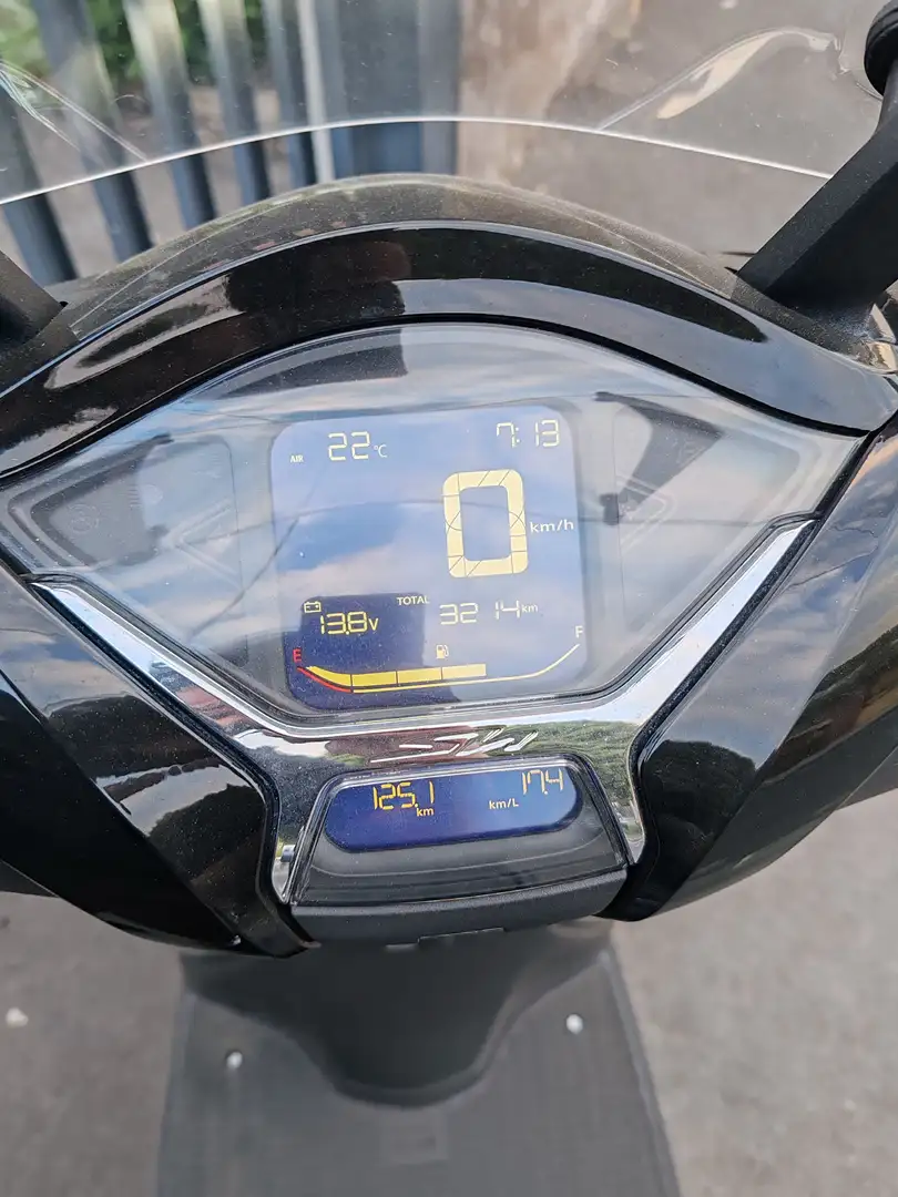 Honda SH 350i SH 350 total black Negru - 1