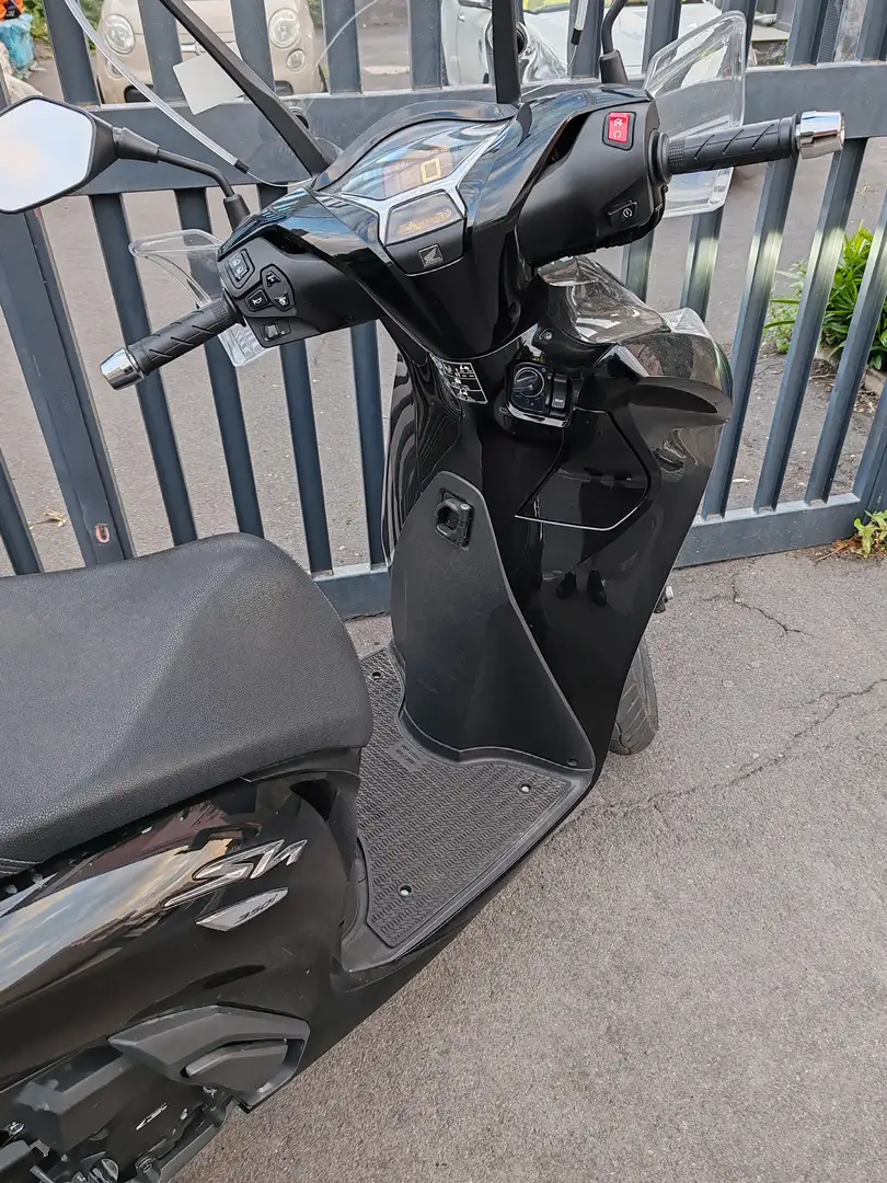 Honda SH 350i SH 350 total black Negru - 2