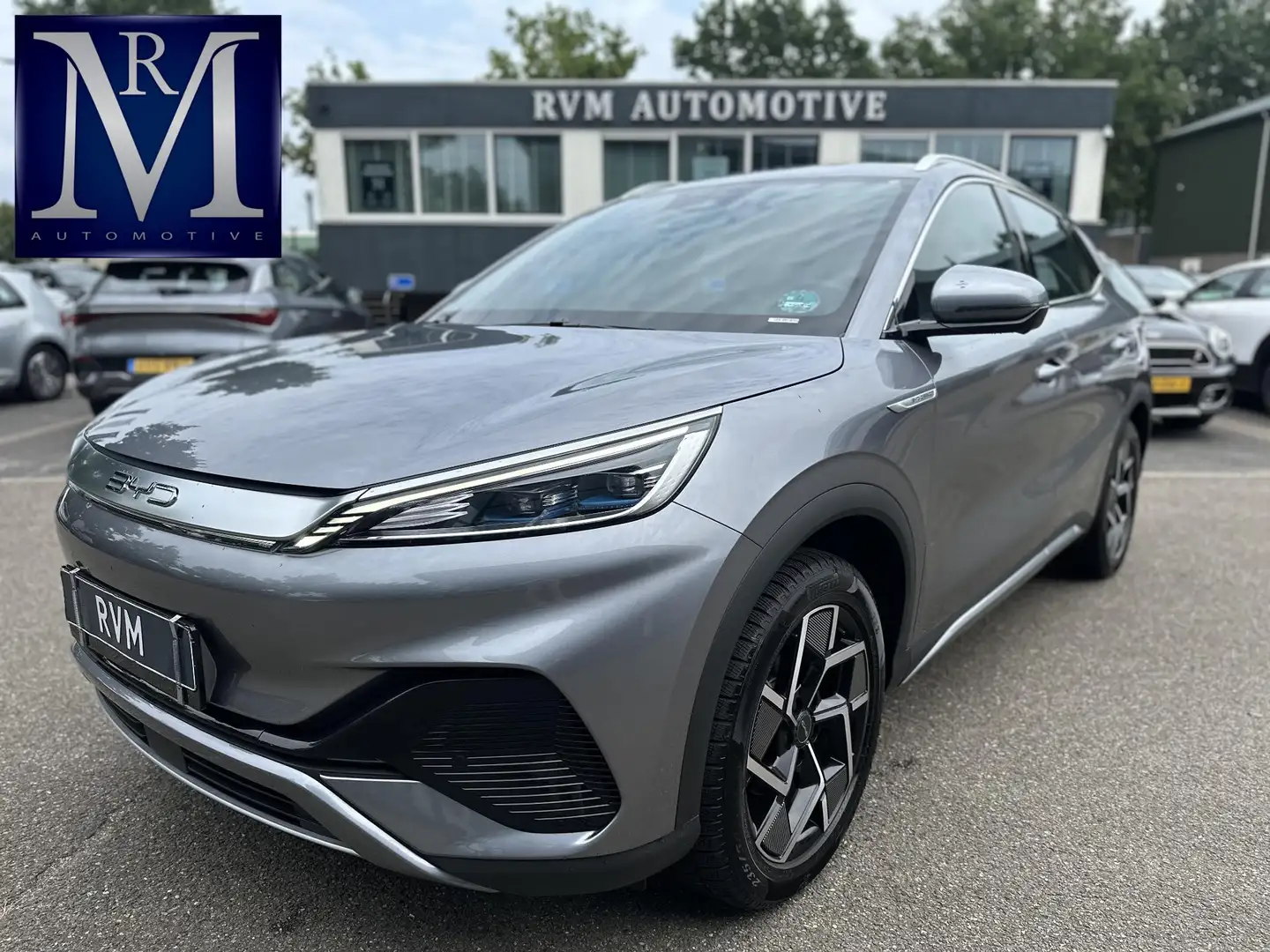 BYD Atto 3 Design 60 kwh Complete Auto | Panoramadak | Elektr Grijs - 1