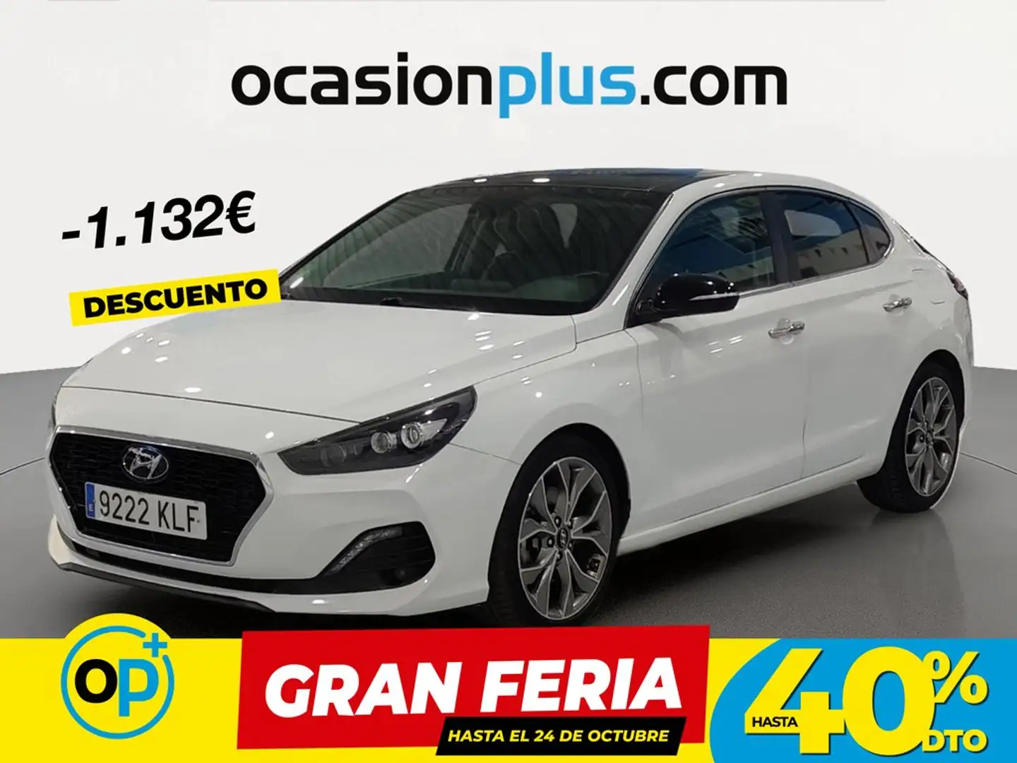 Hyundai i30 FB 1.4 TGDI Style DT 140 Blanco - 1
