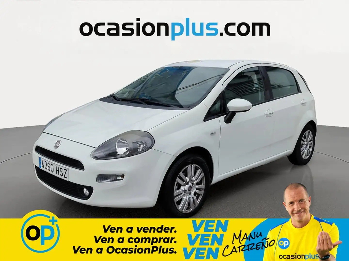 Fiat Punto 1.3Mjt Easy E5+ Blanco - 1