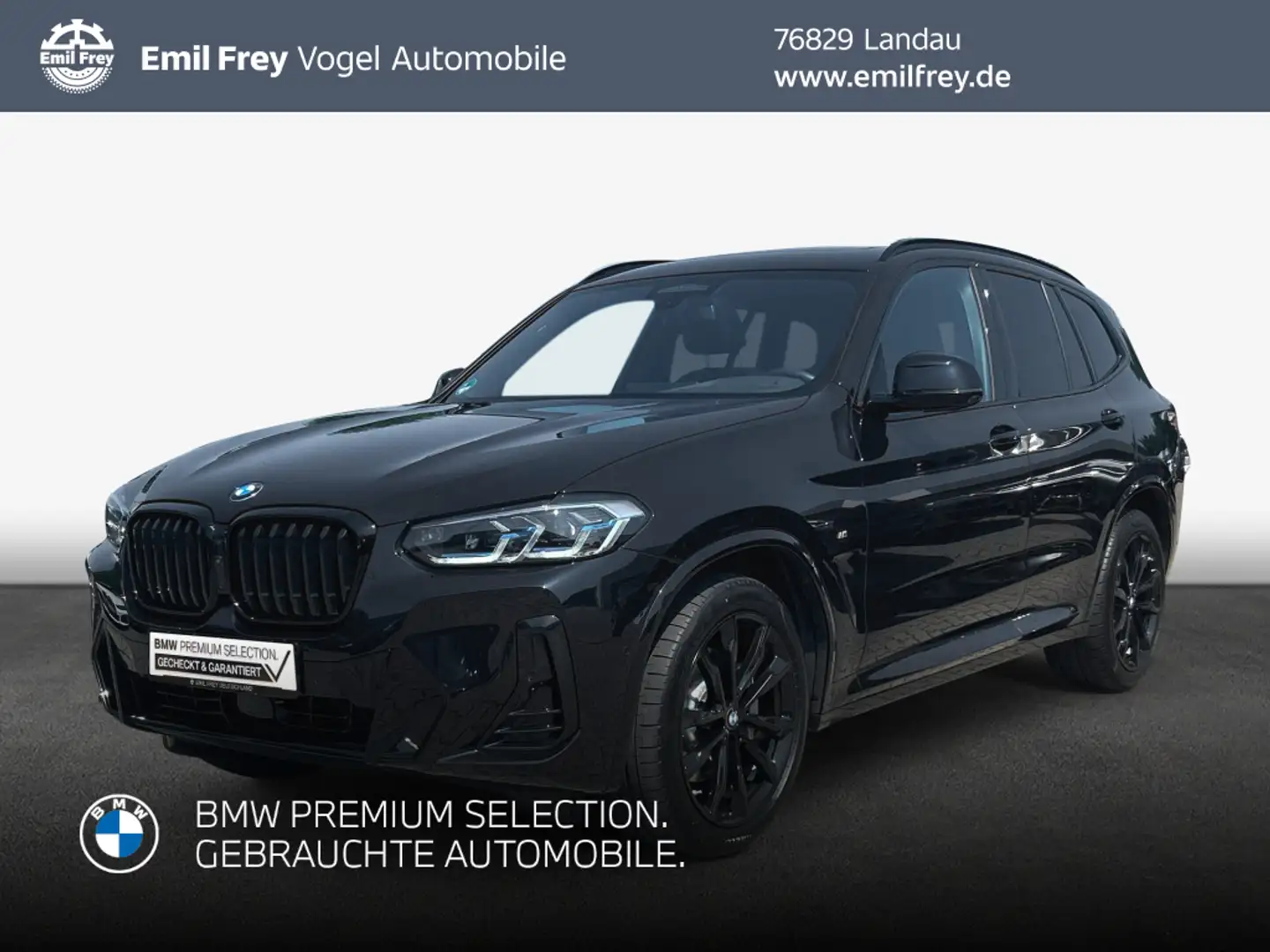 BMW X3 xDrive30i Aut. Schwarz - 1