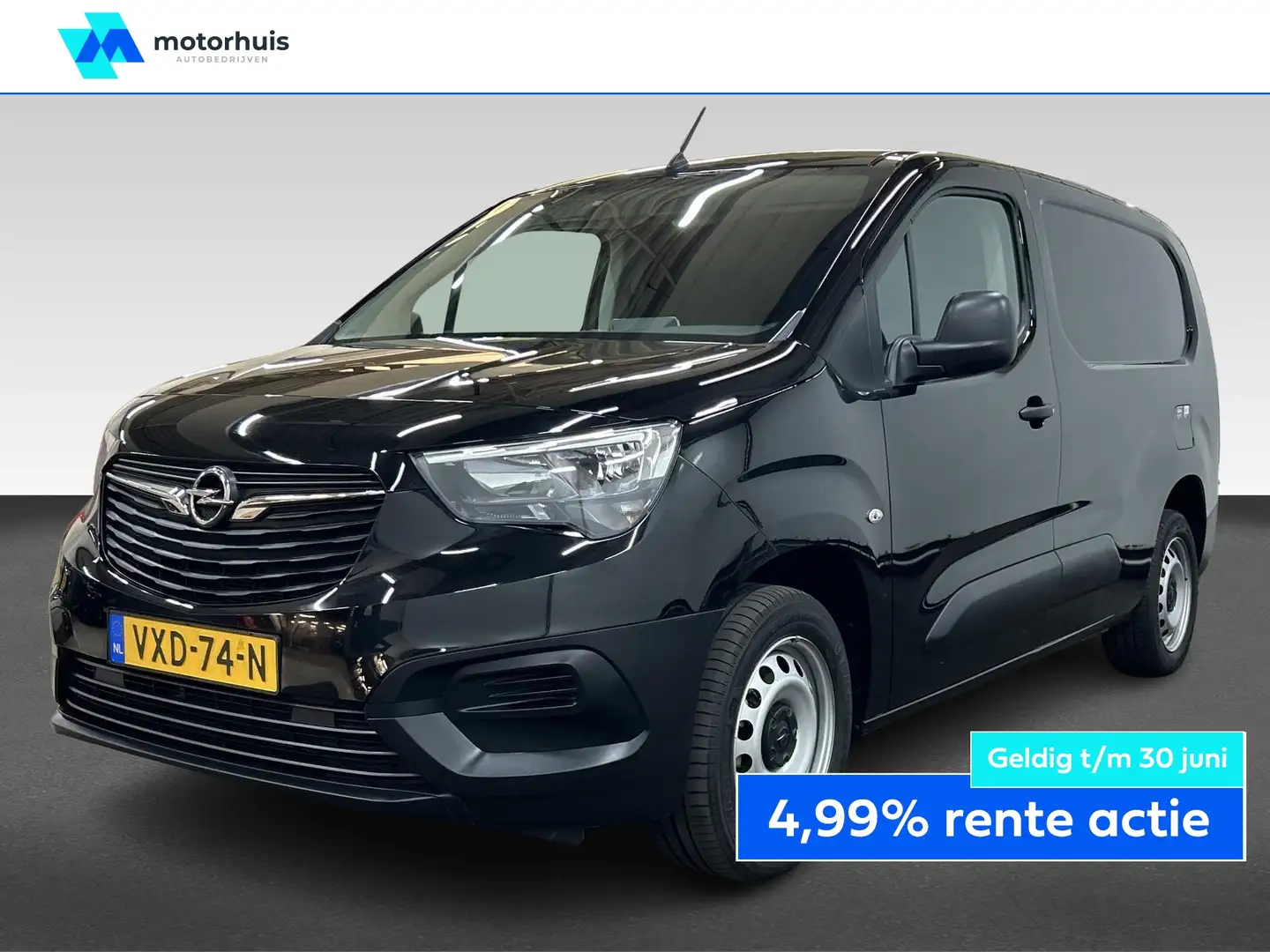 Opel Combo 1.5 CDTI 102PK L2H1 XL EDITION NAVI AIRCO CRUISE T Zwart - 1