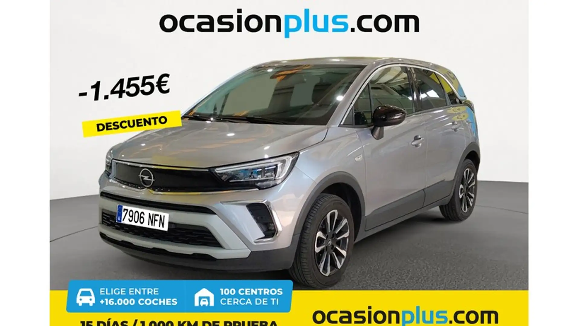 Opel Crossland 1.2 S&S Elegance 130 Aut. Gris - 1