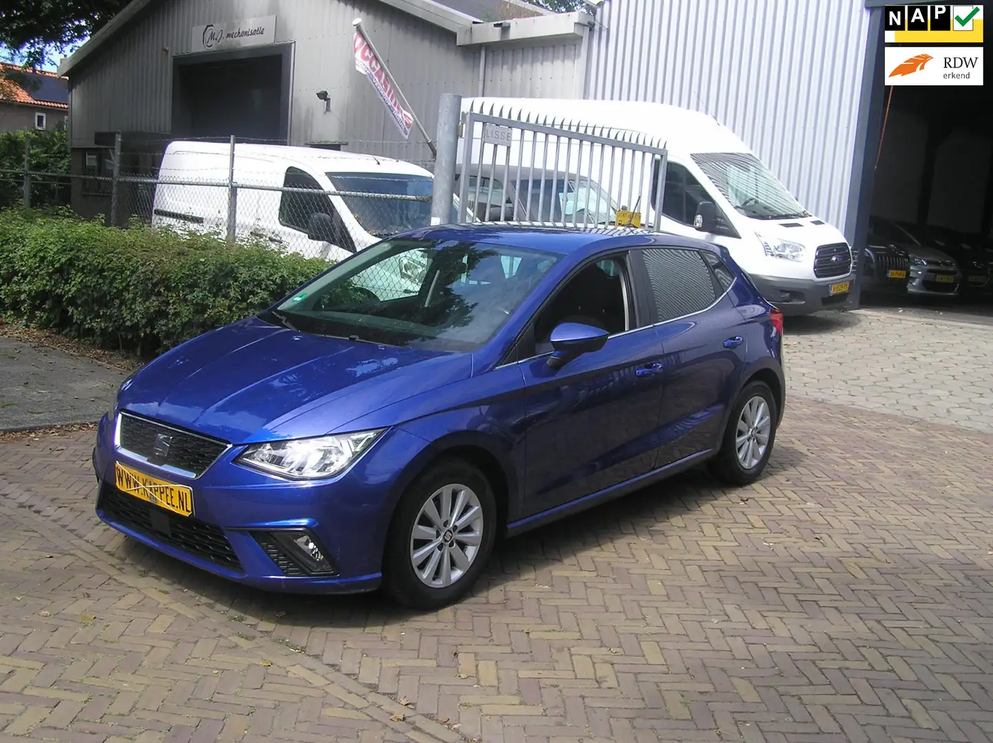 SEAT Ibiza 1.0 TSI Style Limited Edition 180 d km nap 1e eige Bleu - 1