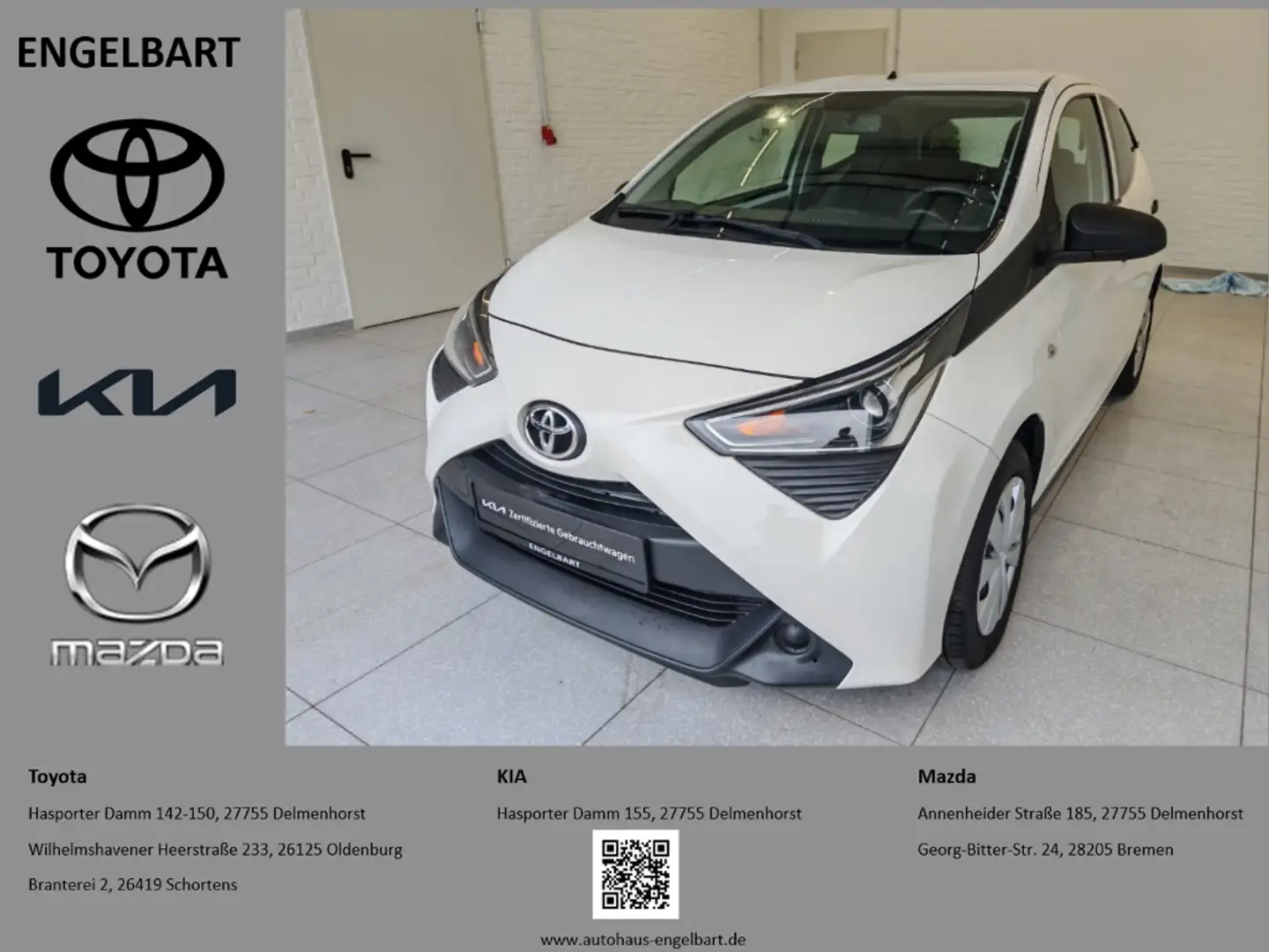 Toyota Aygo X 1.0 X-Business-Paket Weiß - 1