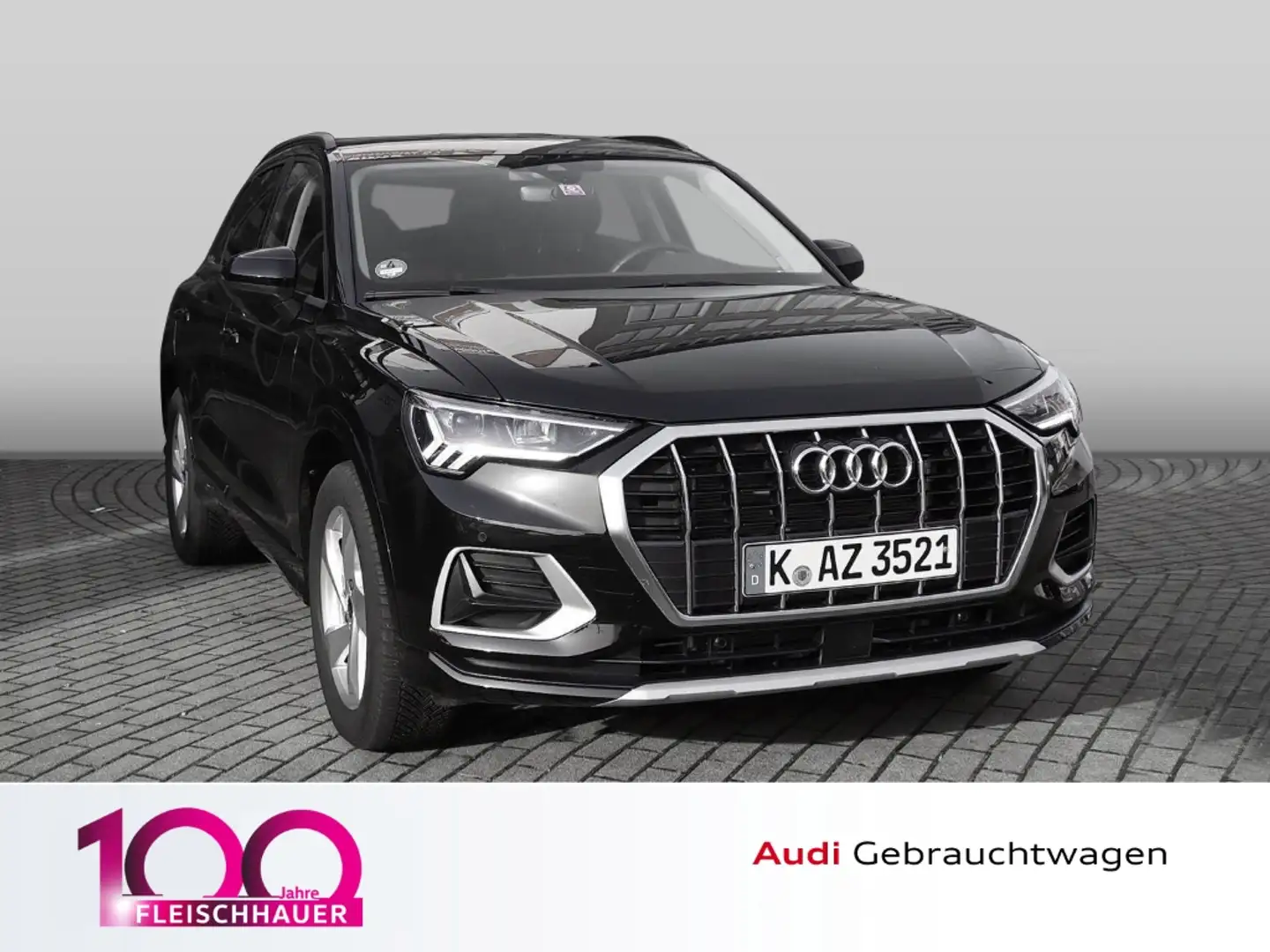 Audi Q3 advanced 35 TDI + LED + NAVI sofort verfügbar Černá - 1