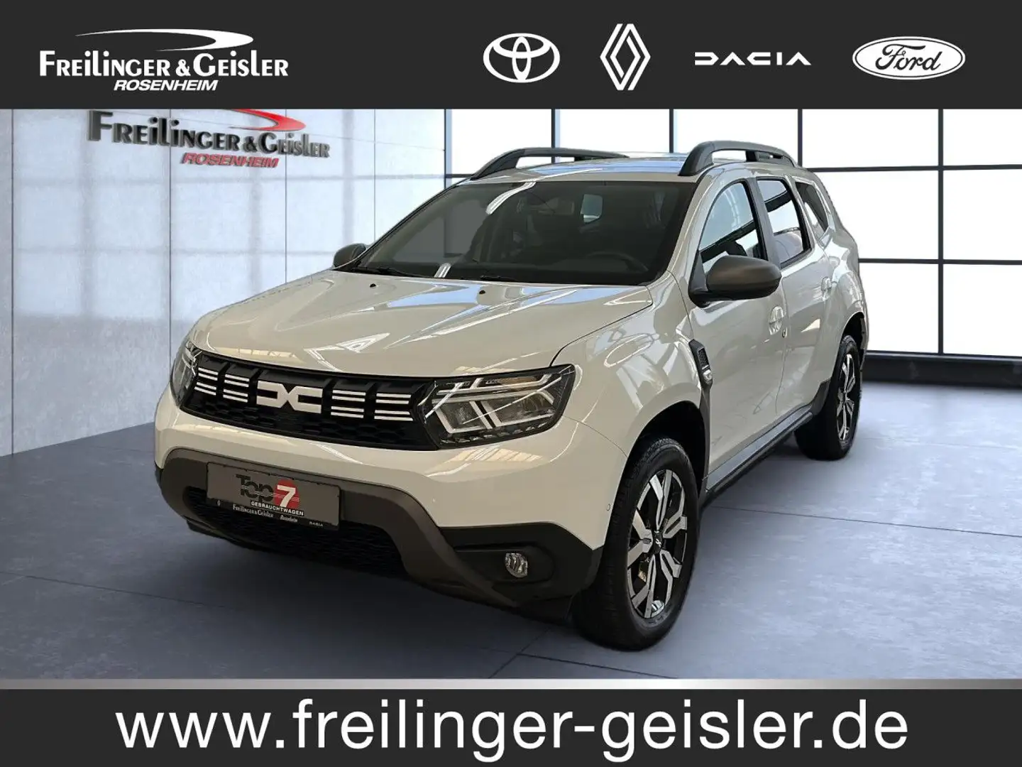 Dacia Duster Journey Bluetooth Navi LED Klima Blanc - 1