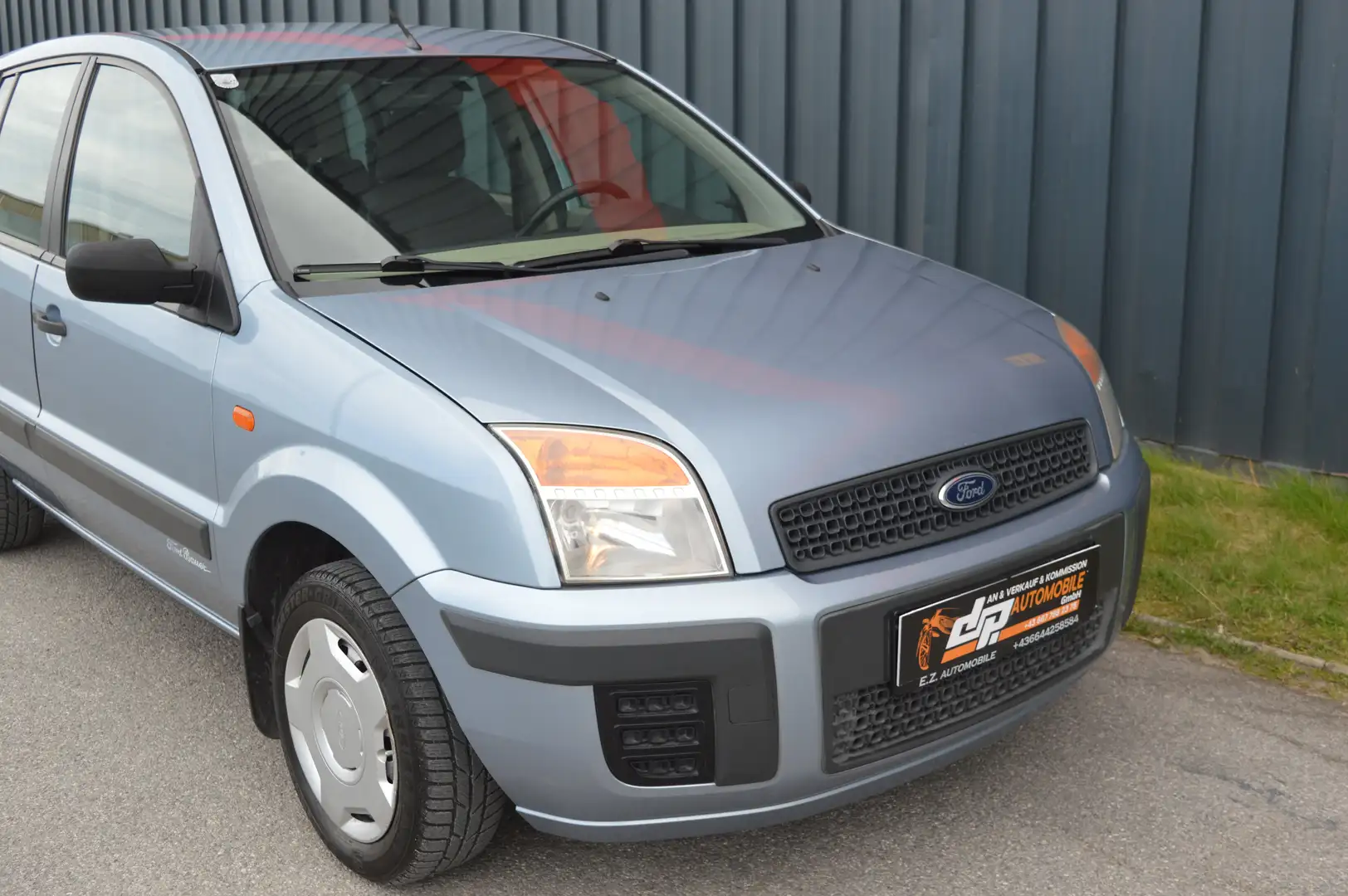 Ford Fusion 1,4 TDCI **2. Besitz**neues Pickerl 02/26**Klima** Blau - 2