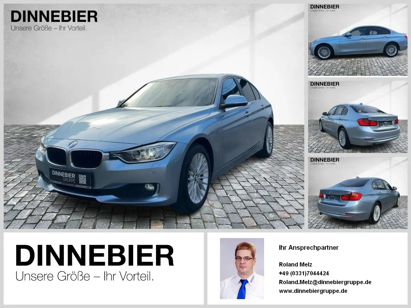 BMW 316 i 1.6 |BiXenon+NAVI ACC TWA PDC LM Xenon+NAVI Blu/Azzurro - 1