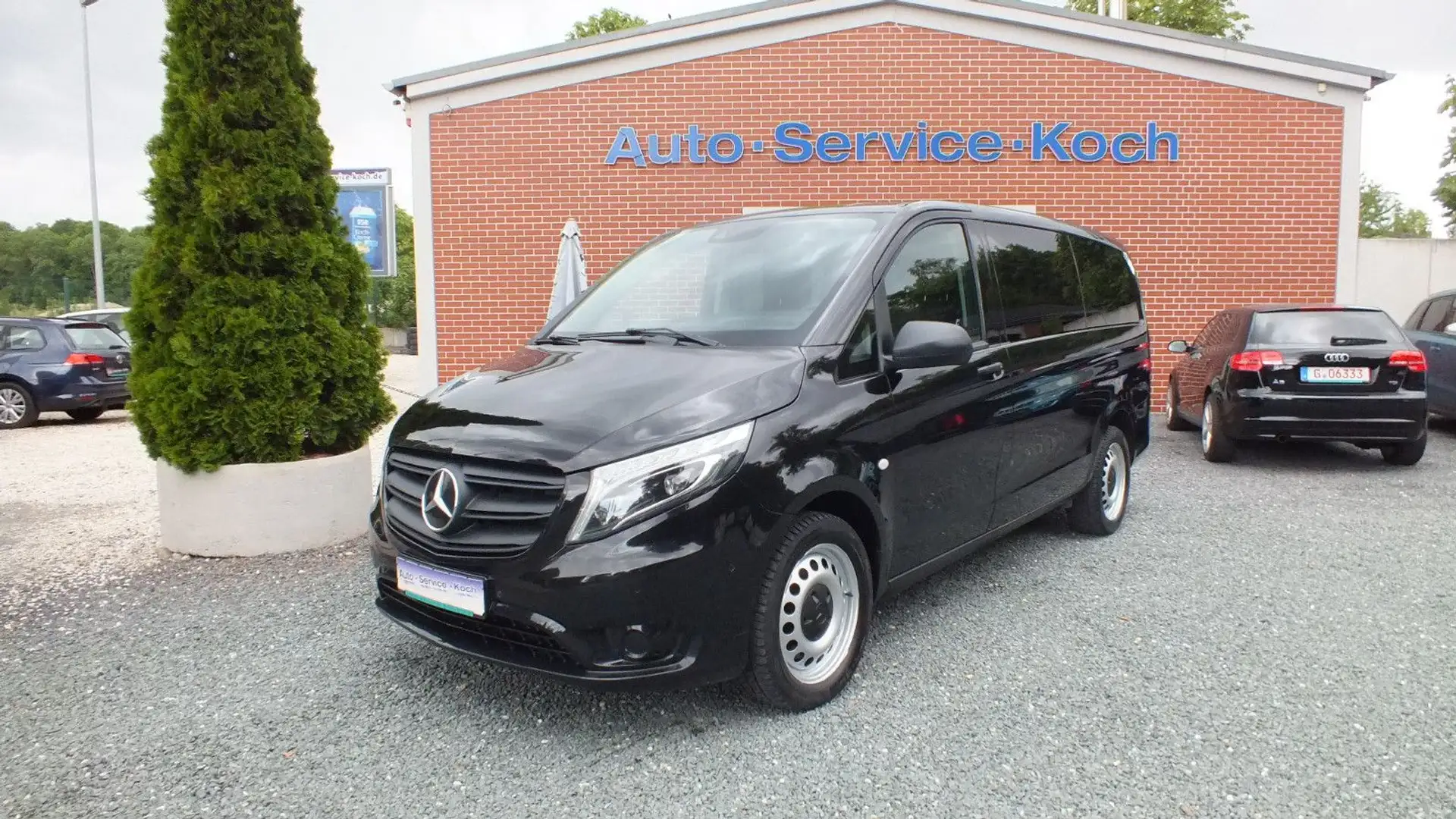 Mercedes-Benz Vito Mixto 119 CDI RWD lang *1.HD*PDC*AHK*SHZ* Schwarz - 1