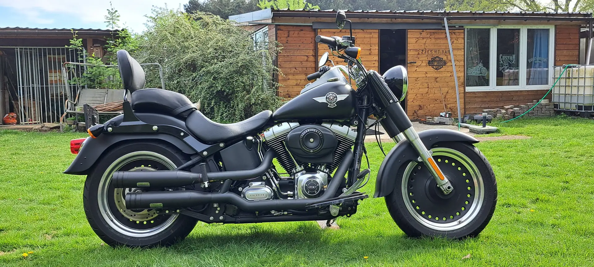 Harley-Davidson Fat Boy LO Special ABS 103 Negro - 2