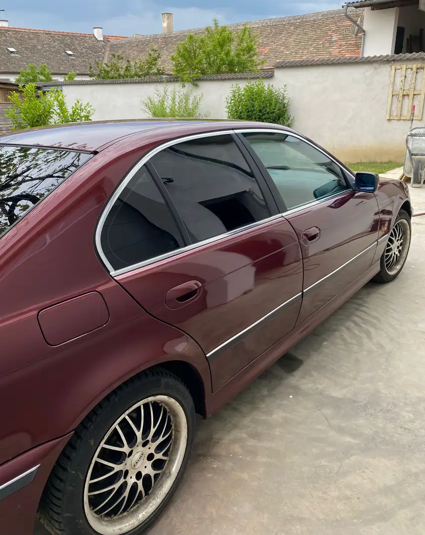 BMW 525 525tds Österreich-Paket Aut. Rot - 2