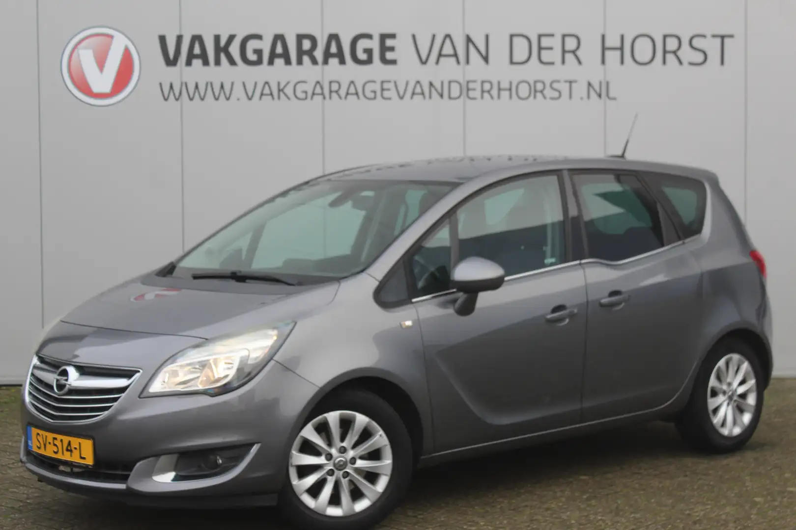 Opel Meriva 1.4-120pk Turbo Business+. Erg nette hoogzitter vo Grau - 1